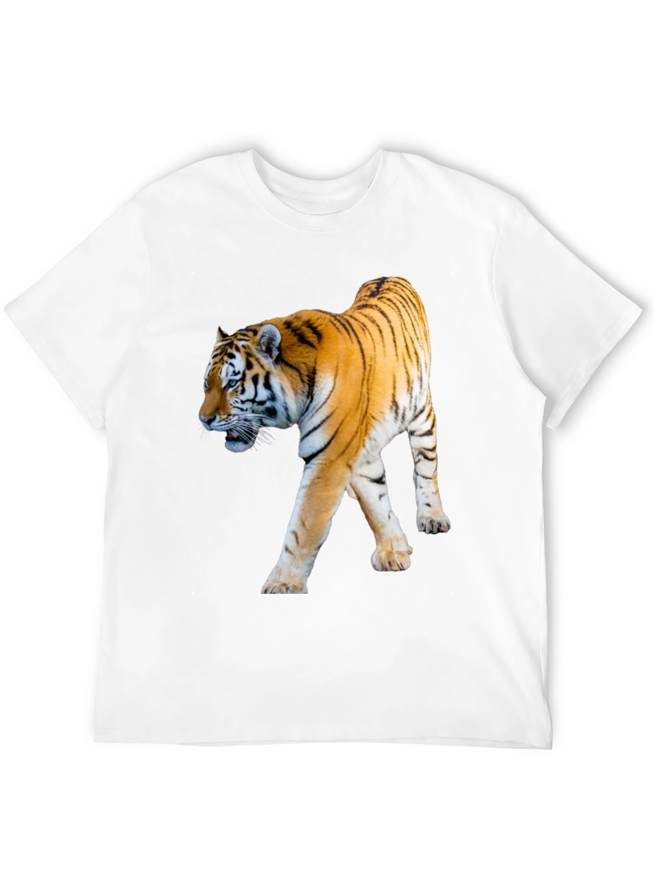 Tiger Graphic Black T-Shirt