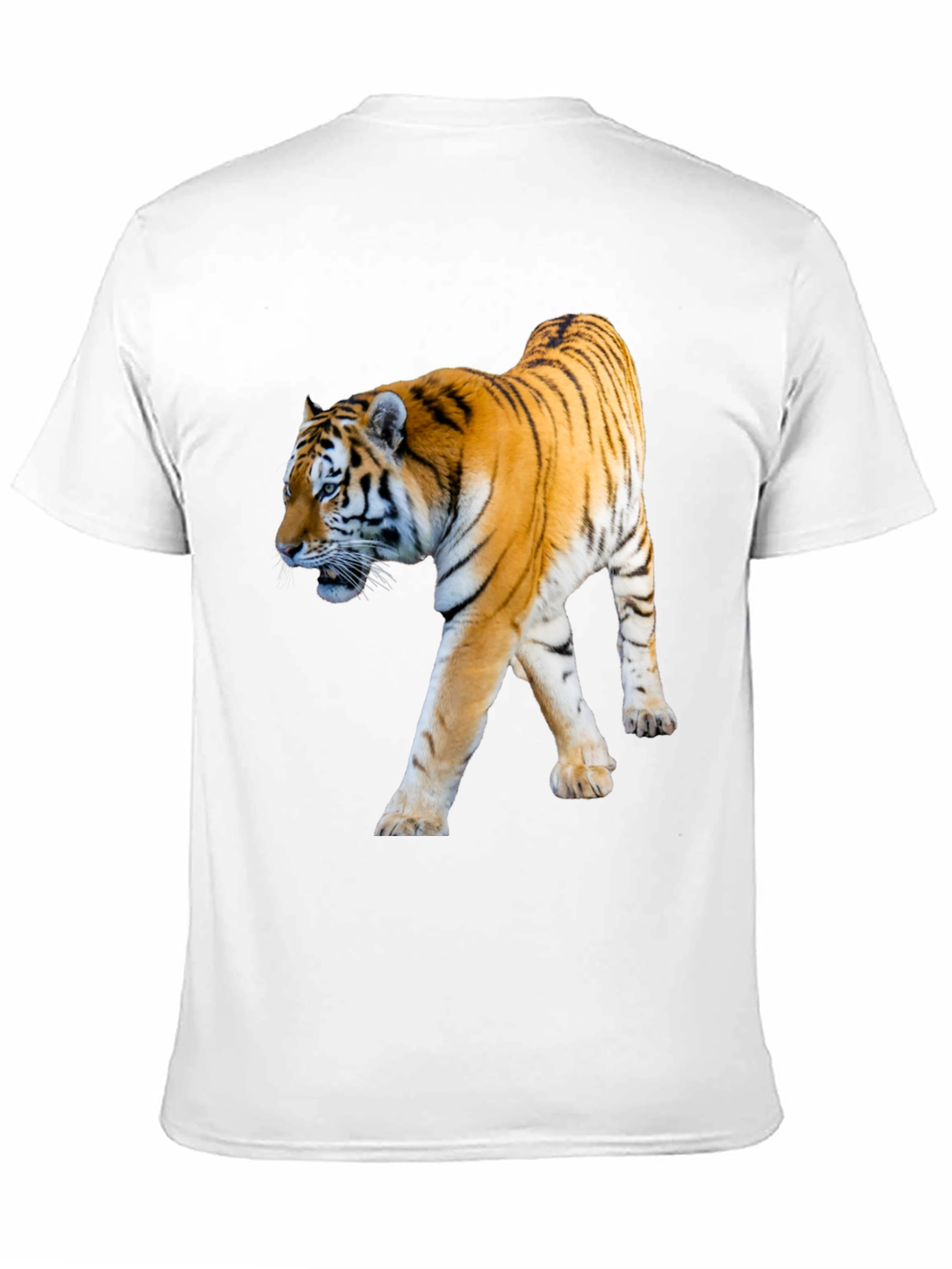 Tiger Graphic Black T-Shirt
