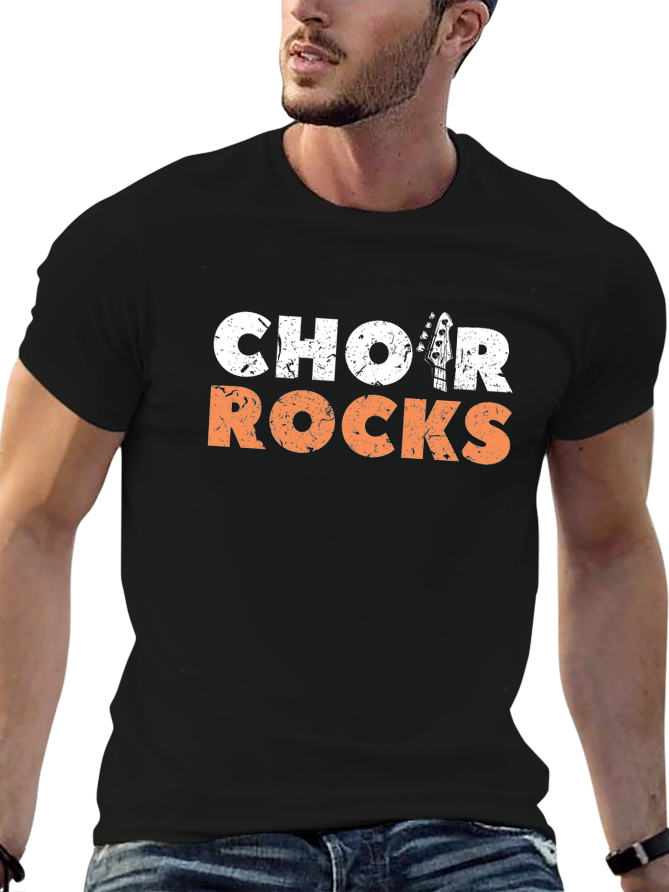 Choir Rocks Graphic Tee - Music Lover T-Shirt