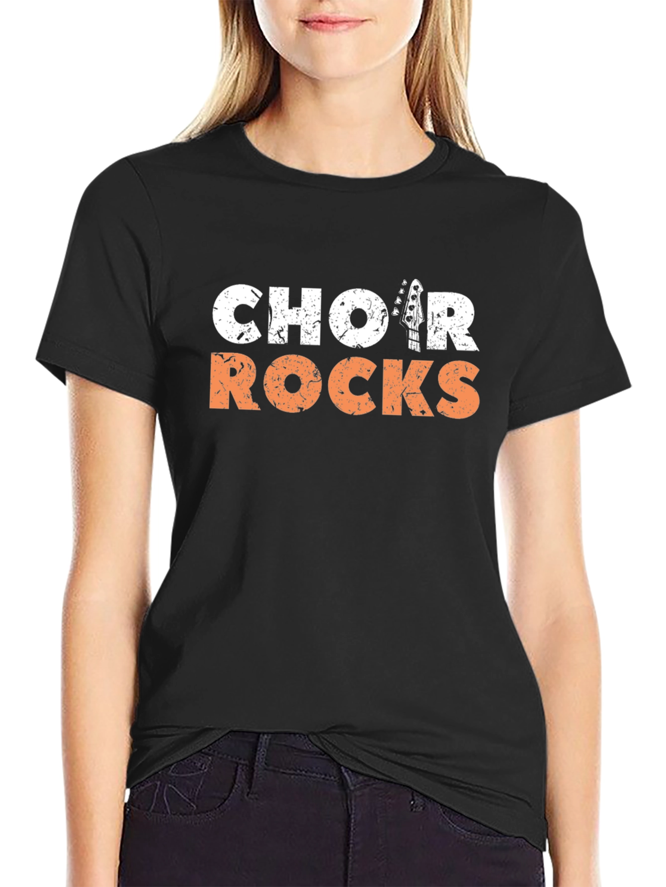 Choir Rocks Graphic Tee - Music Lover T-Shirt