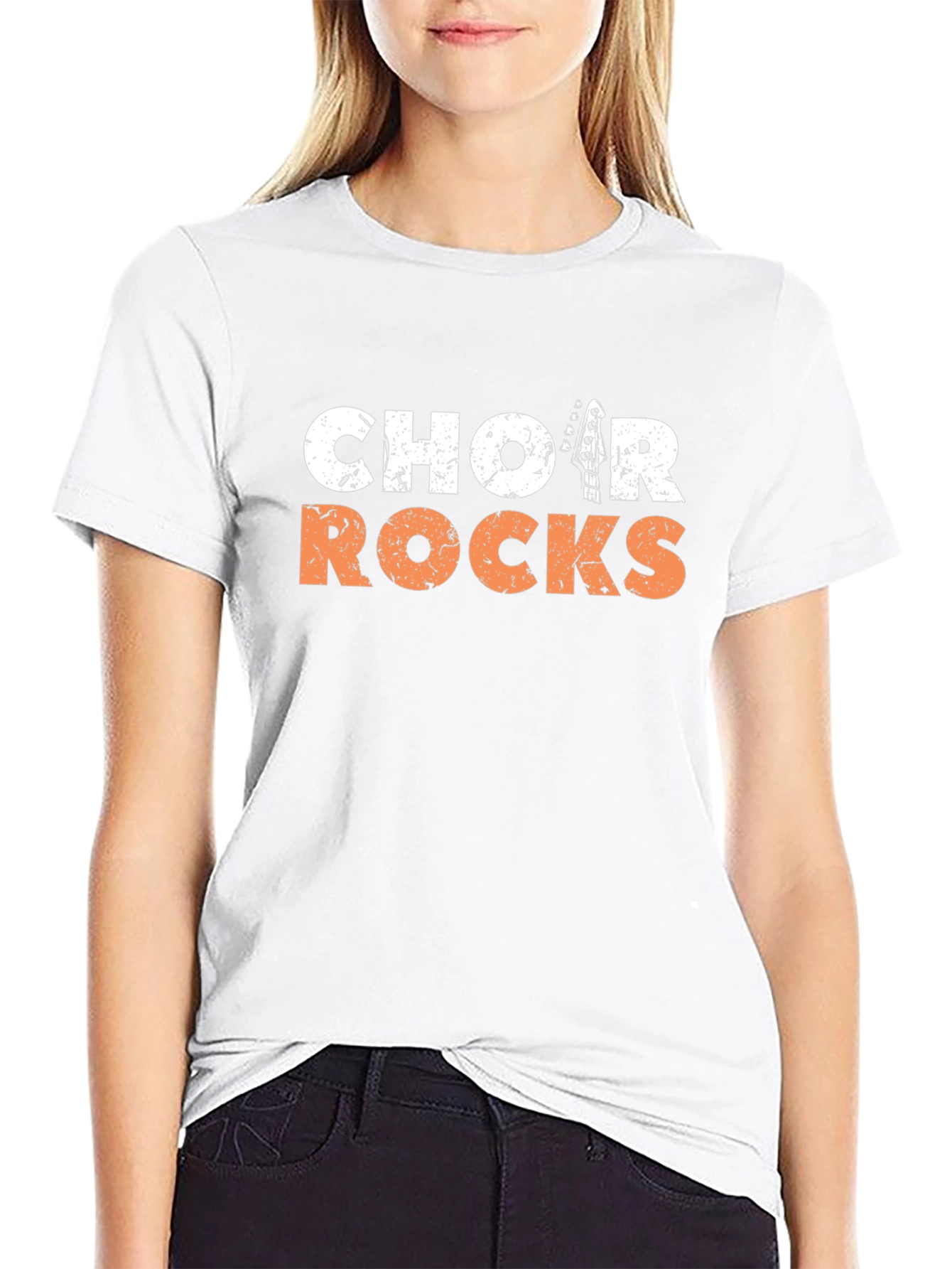 Choir Rocks Graphic Tee - Music Lover T-Shirt