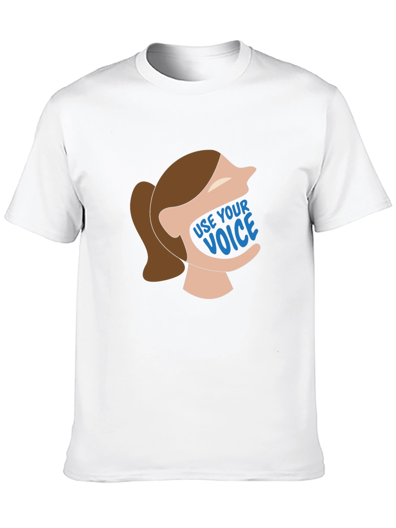 Use Your Voice Graphic Tee - Empowering Unisex T-Shirt