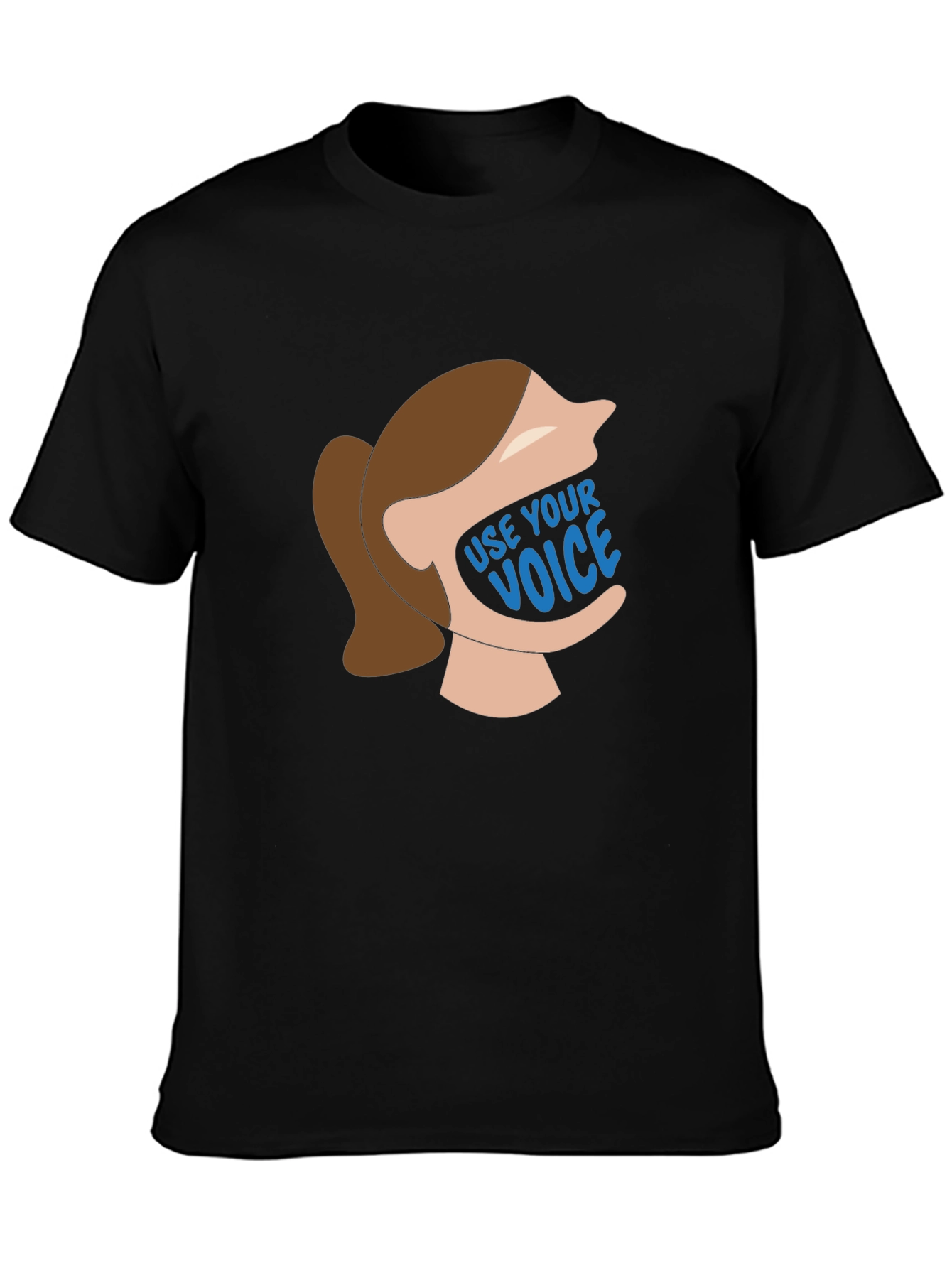 Use Your Voice Graphic Tee - Empowering Unisex T-Shirt