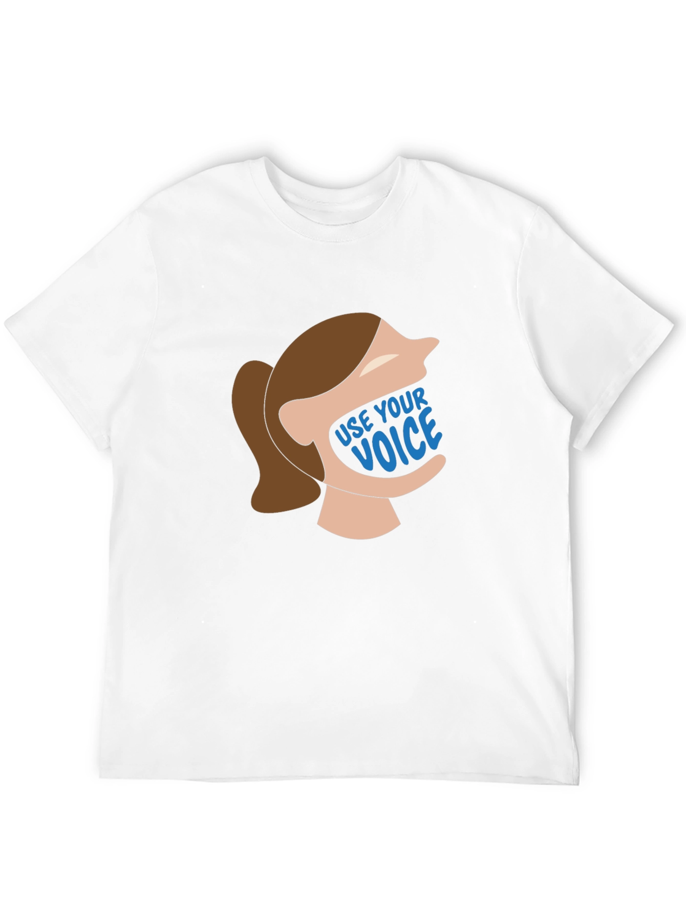 Use Your Voice Graphic Tee - Empowering Unisex T-Shirt