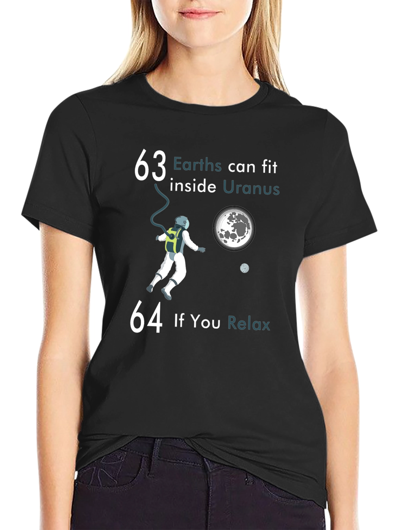 63 Earths Inside Uranus Graphic T-Shirt