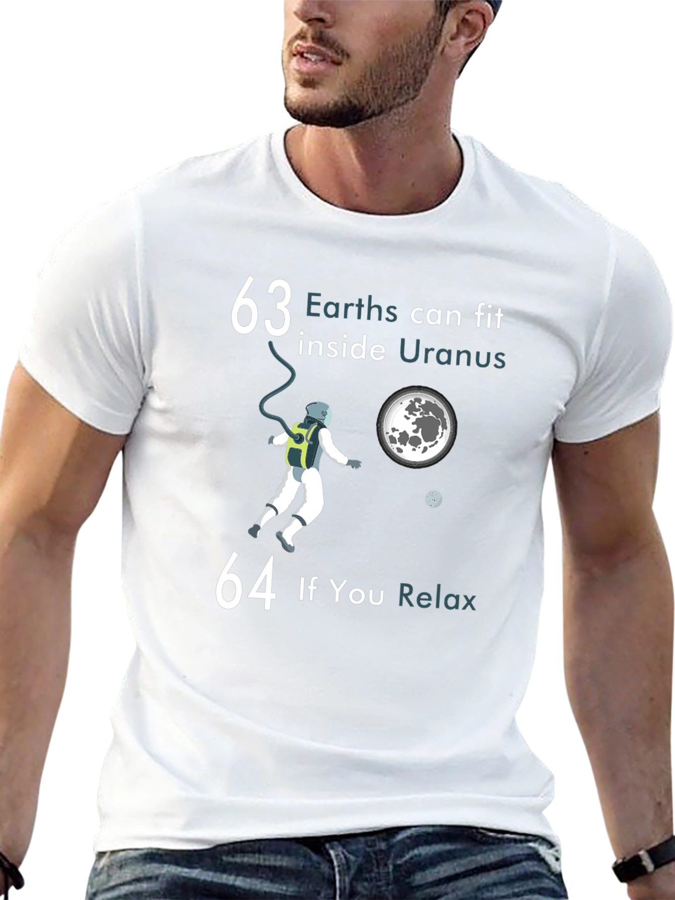 63 Earths Inside Uranus Graphic T-Shirt