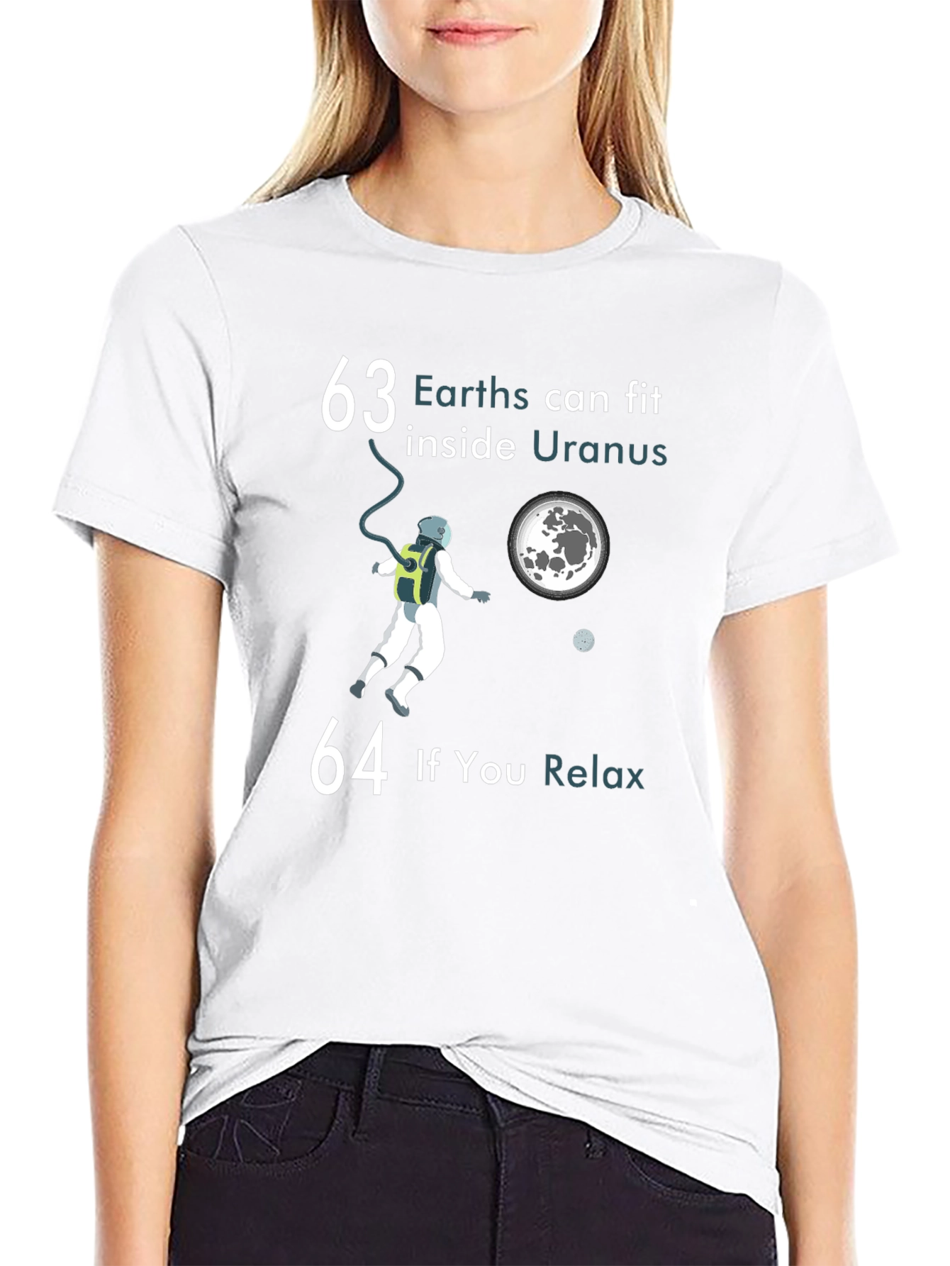 63 Earths Inside Uranus Graphic T-Shirt