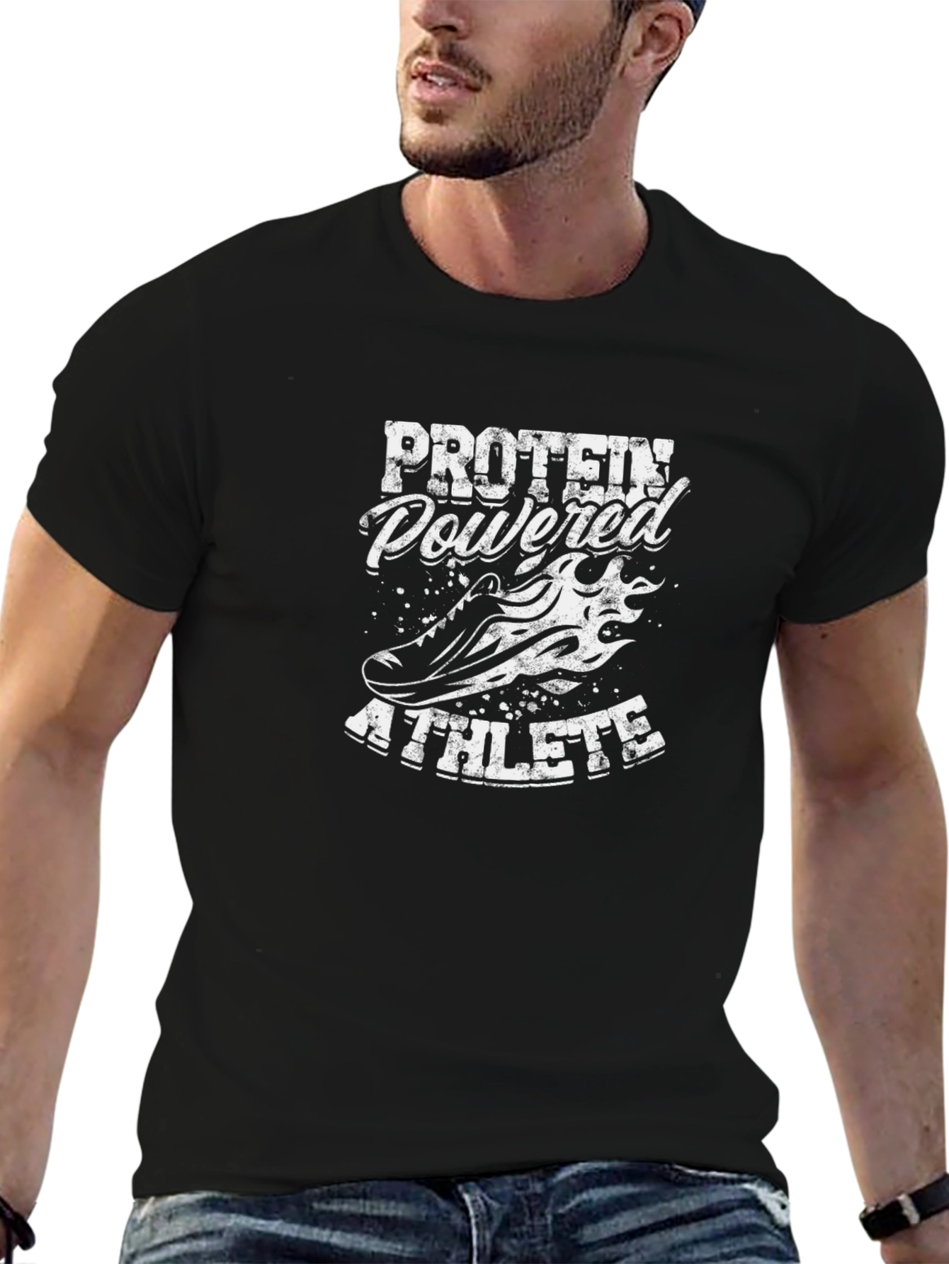 Protein Powered Athlete Graphic Tee