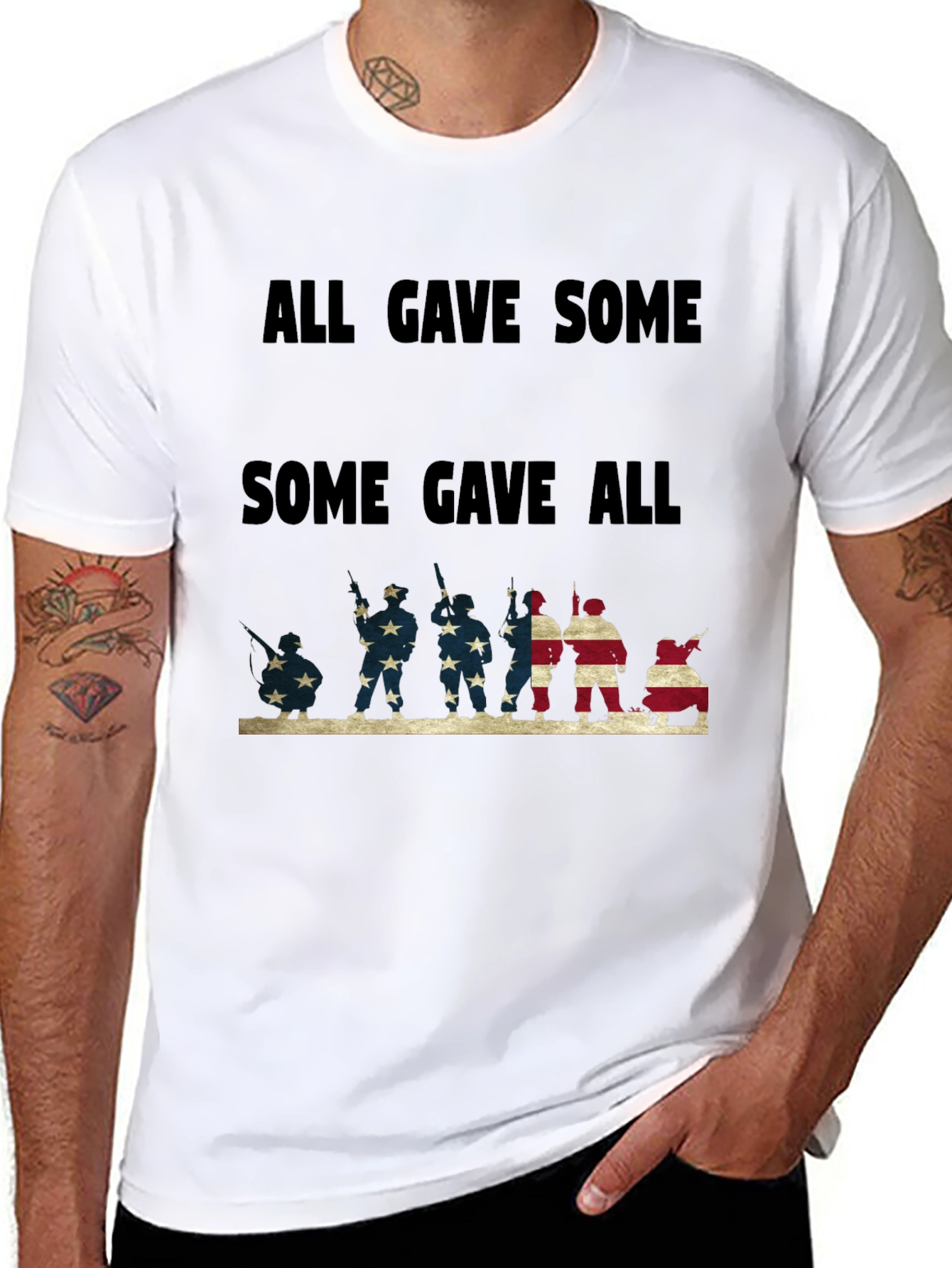 All Gave Some Some Gave All Graphic Tee