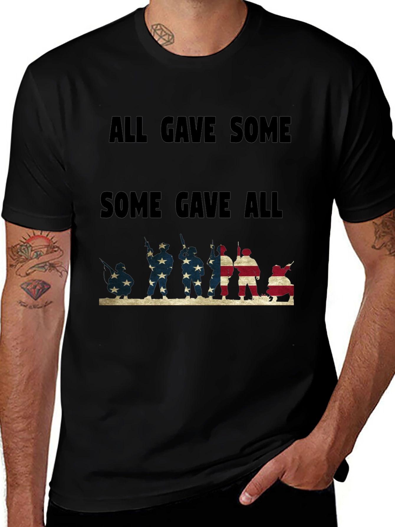 All Gave Some Some Gave All Graphic Tee