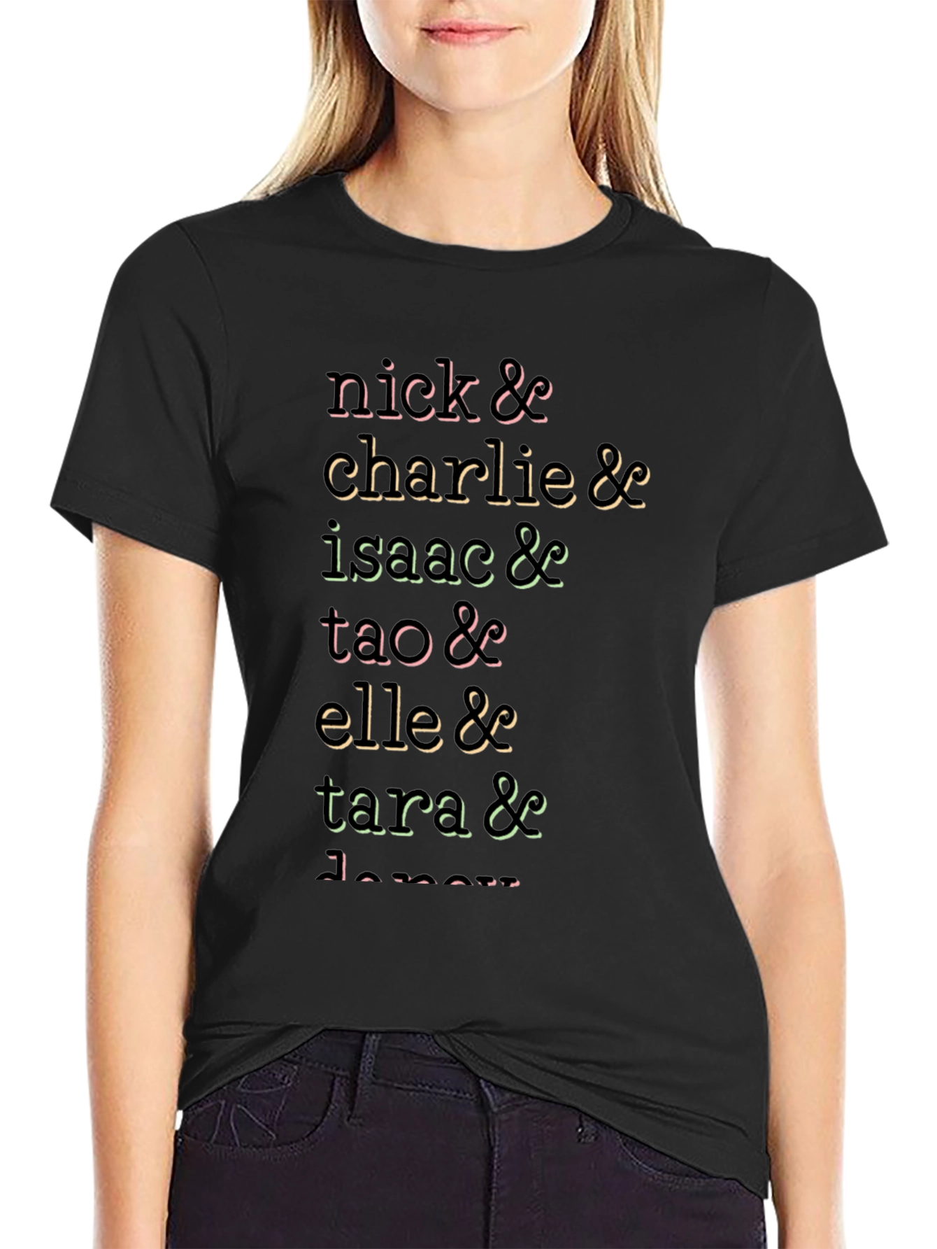 Heartstopper Names Graphic Tee