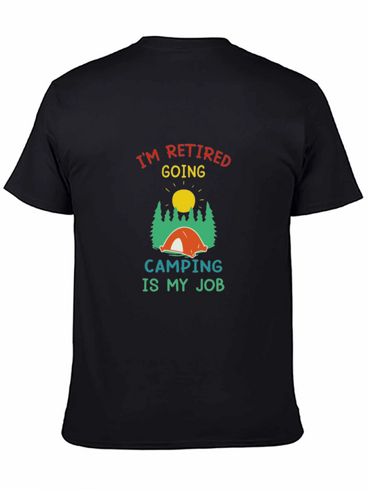 Retired Camping T-Shirt