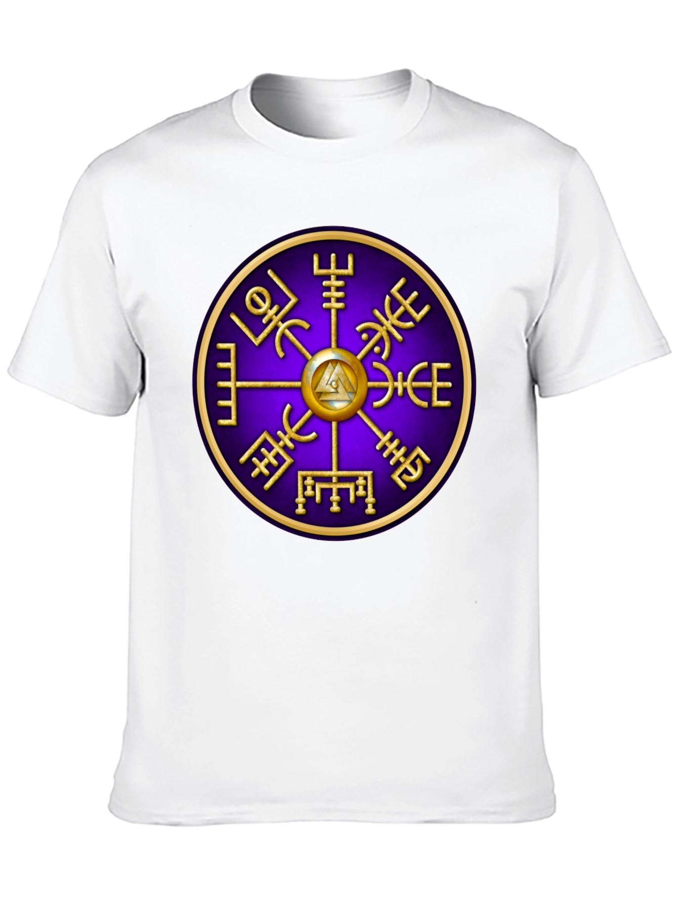 Viking Compass Black T-Shirt