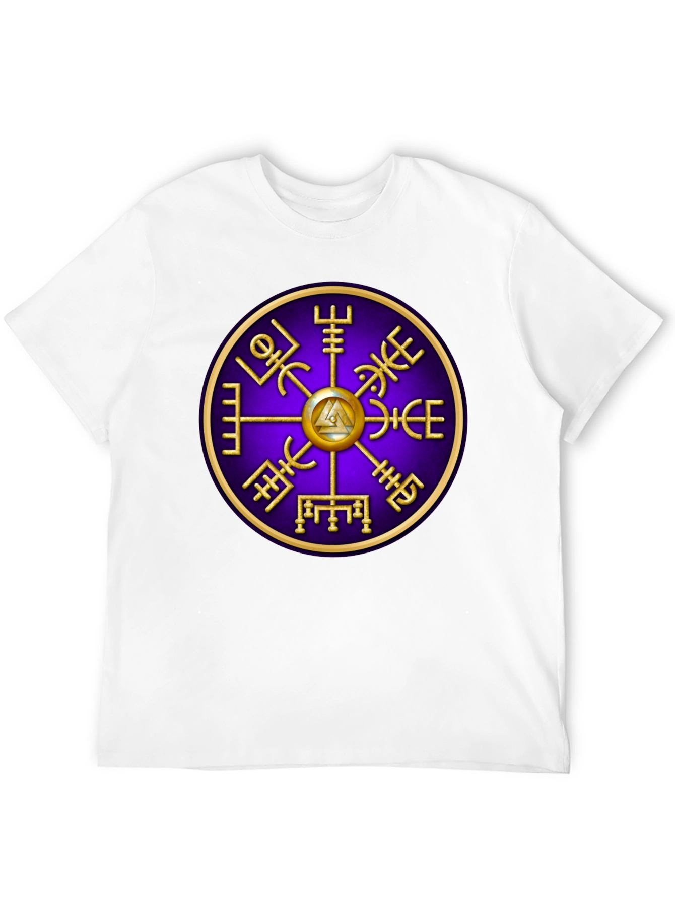 Viking Compass Black T-Shirt