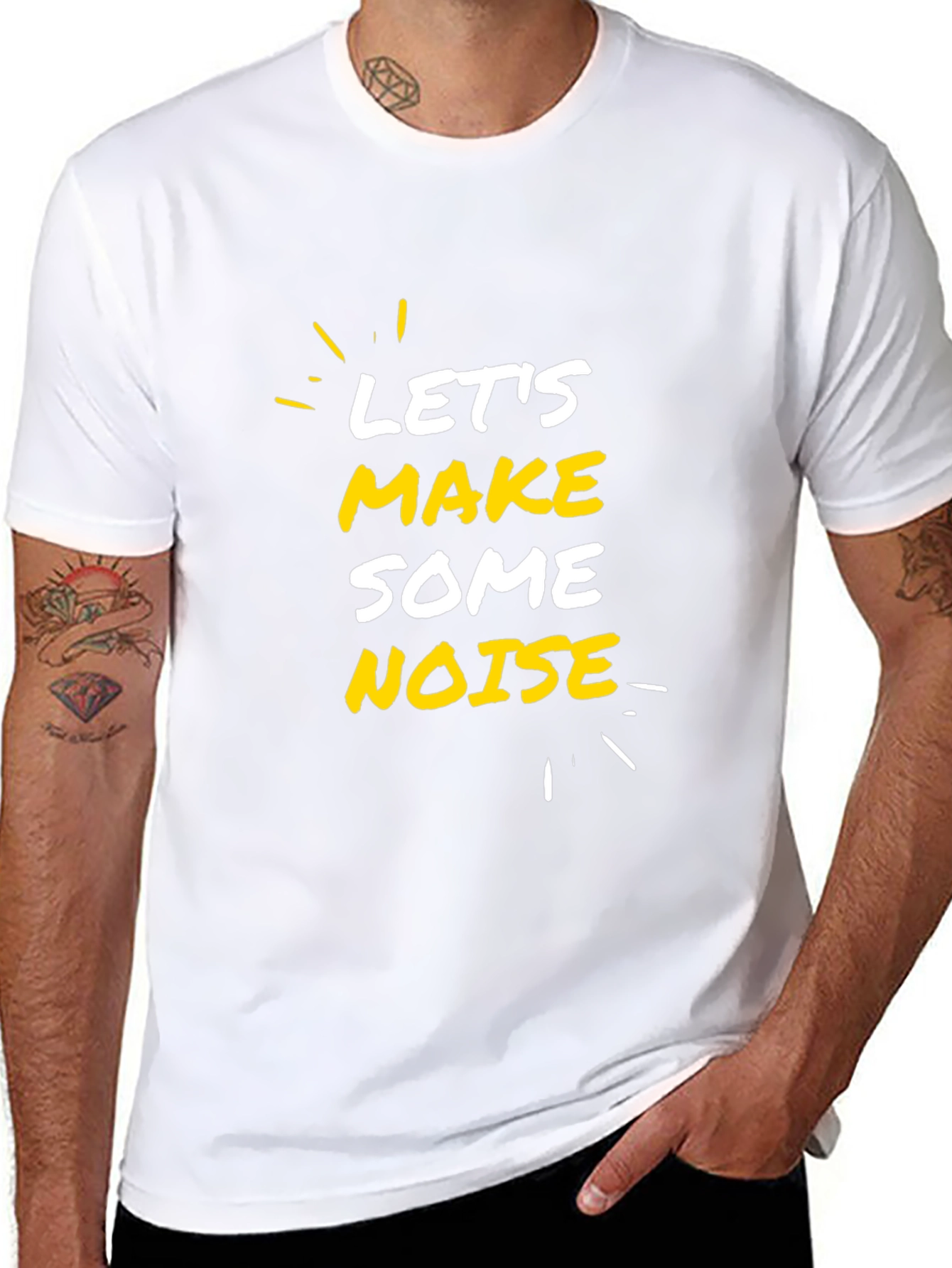 Lets Make Some Noise Graphic Tee