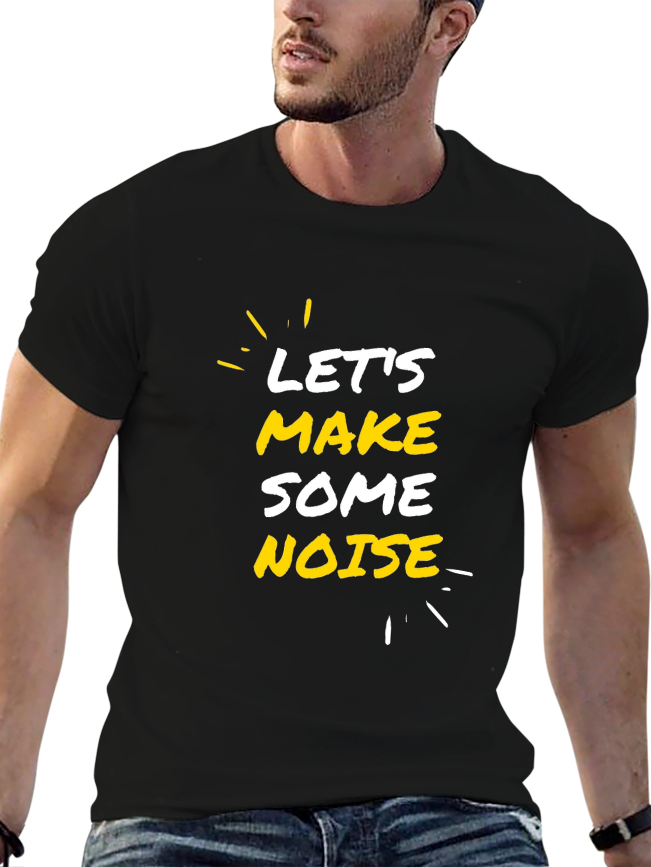 Lets Make Some Noise Graphic Tee