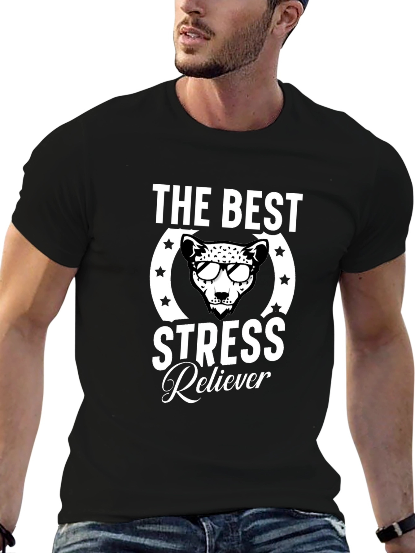 The Best Stress Reliever Graphic T-Shirt