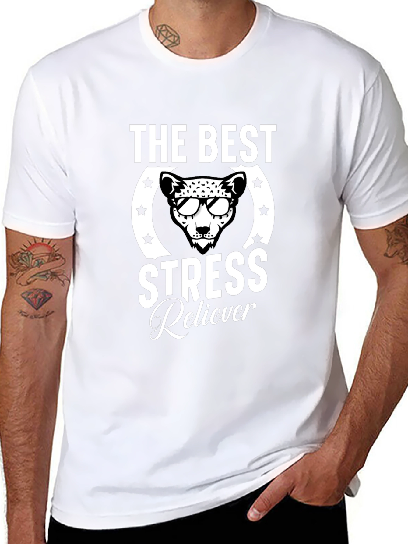 The Best Stress Reliever Graphic T-Shirt