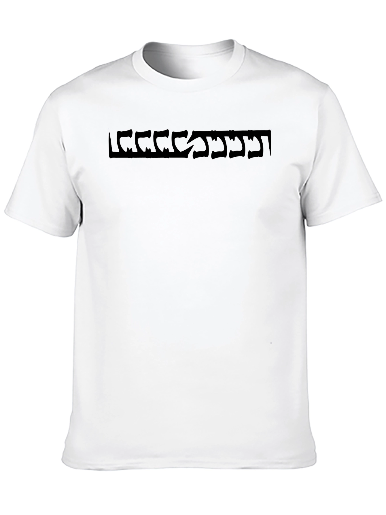 Mens Black Graphic Print T-Shirt - Urban Style