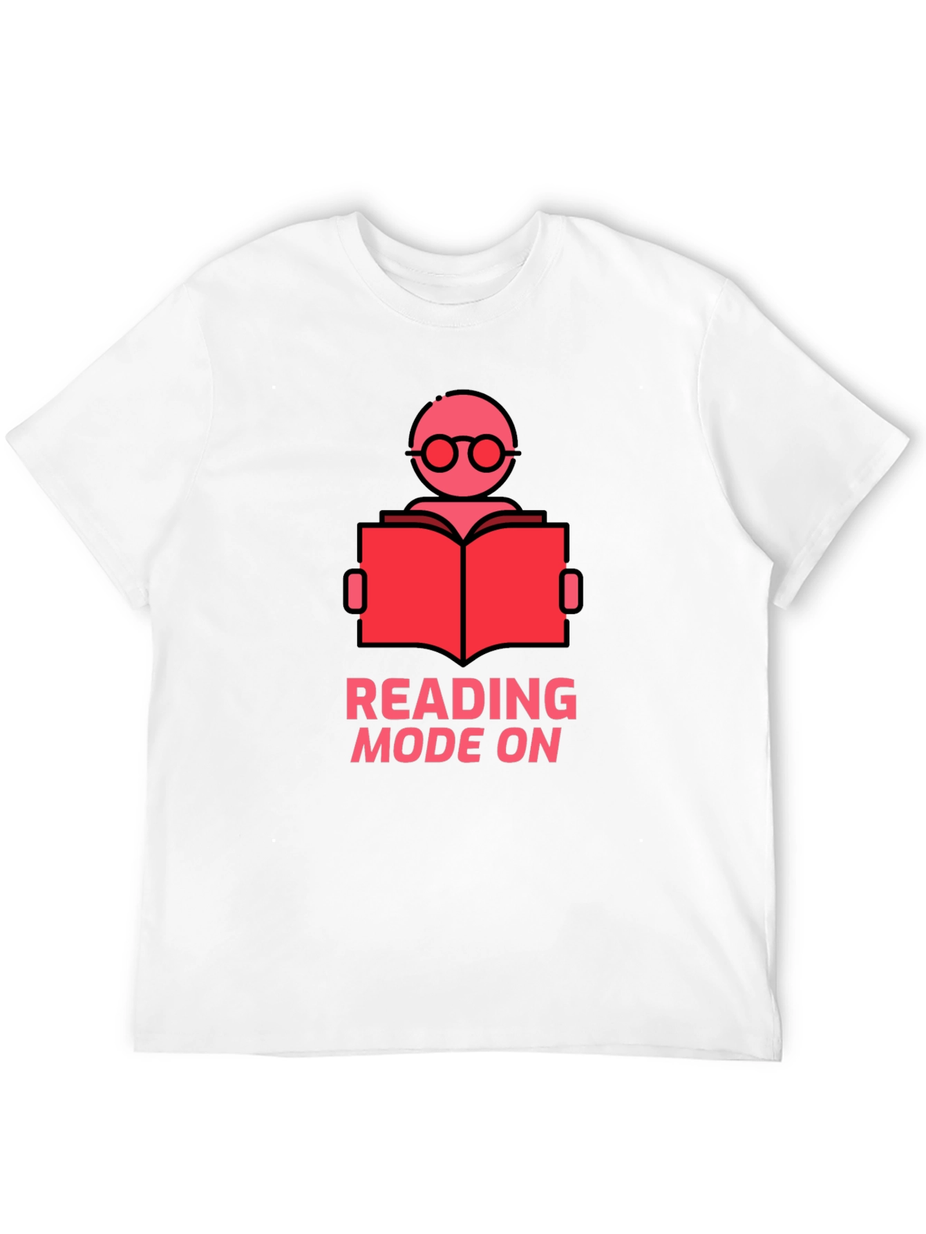 Reading Mode On T-Shirt