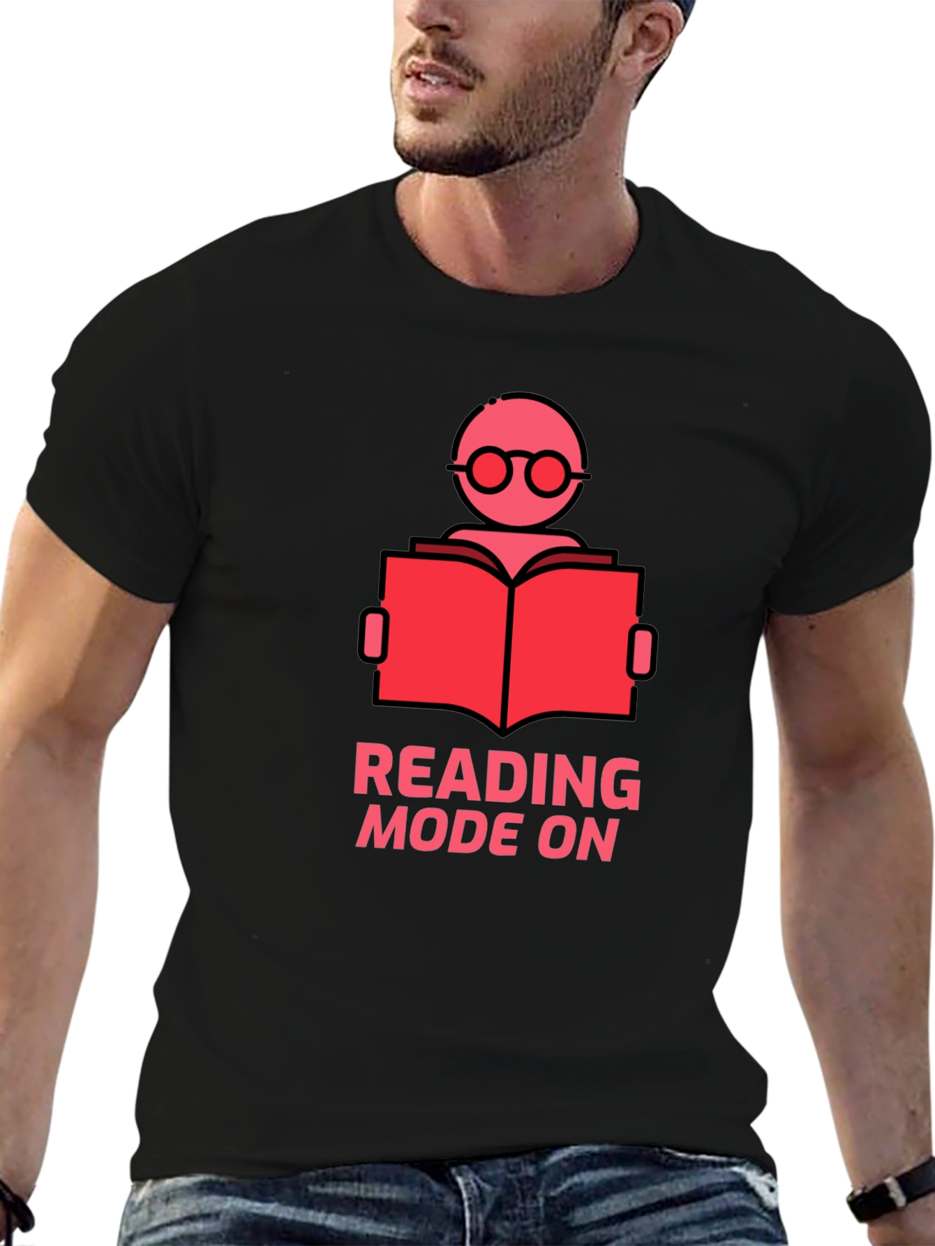 Reading Mode On T-Shirt