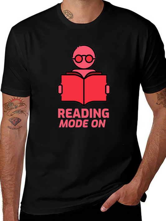 Reading Mode On T-Shirt