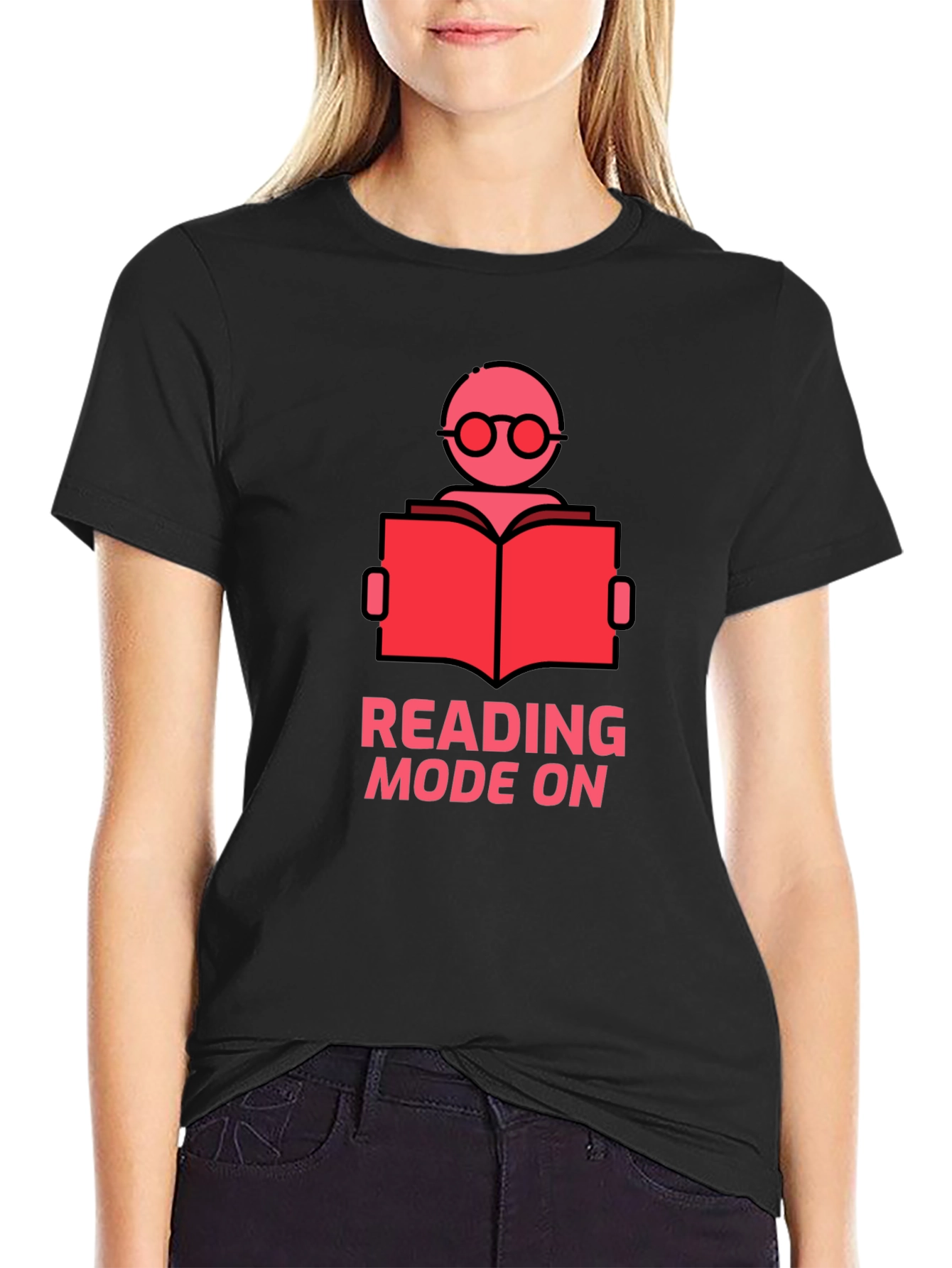 Reading Mode On T-Shirt