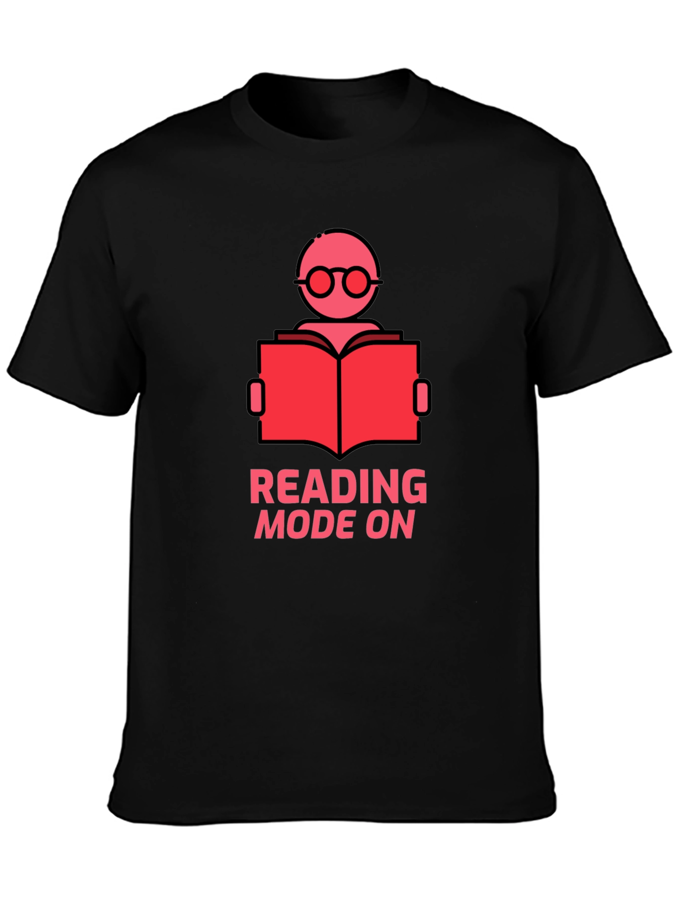 Reading Mode On T-Shirt