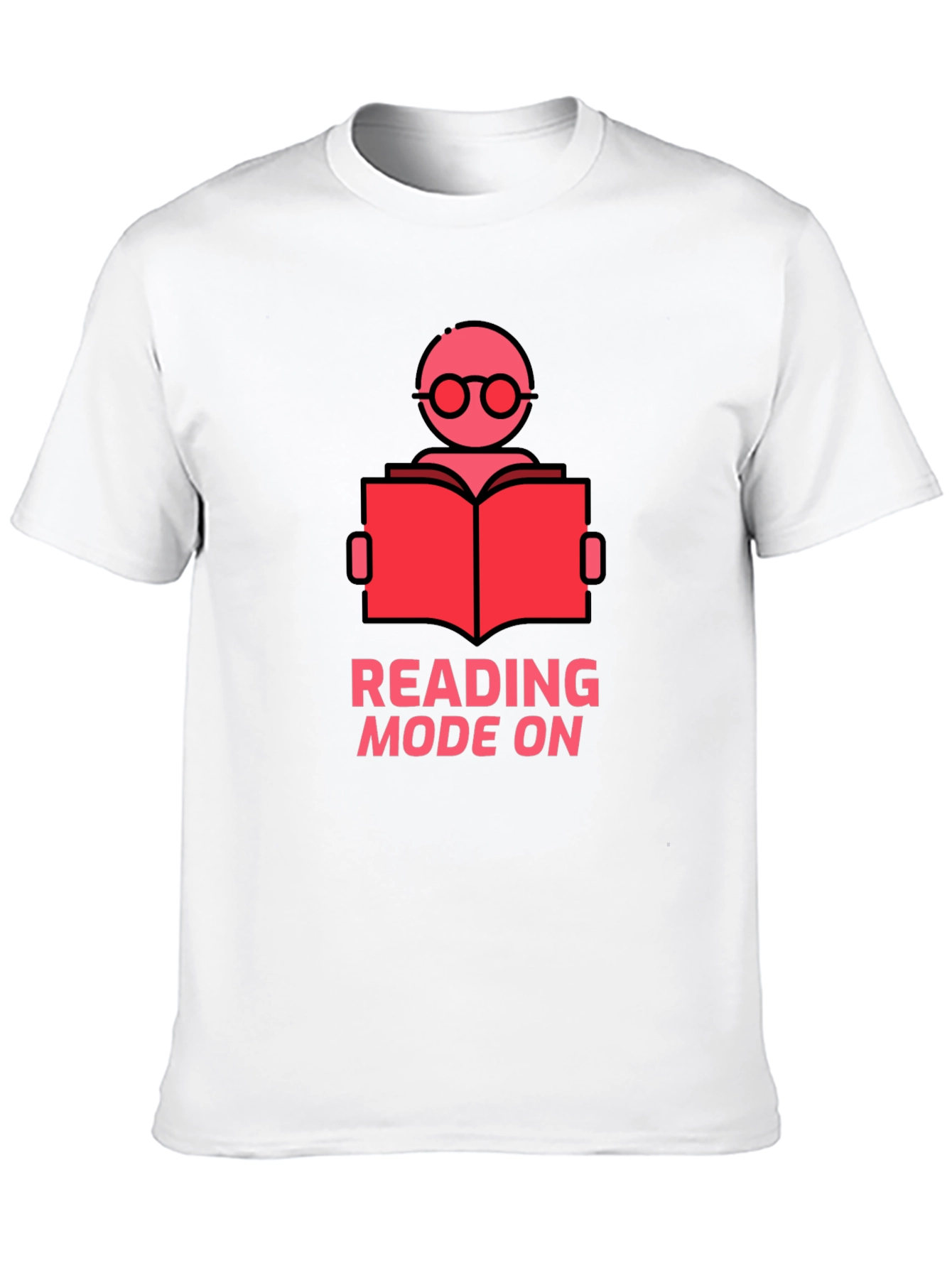 Reading Mode On T-Shirt
