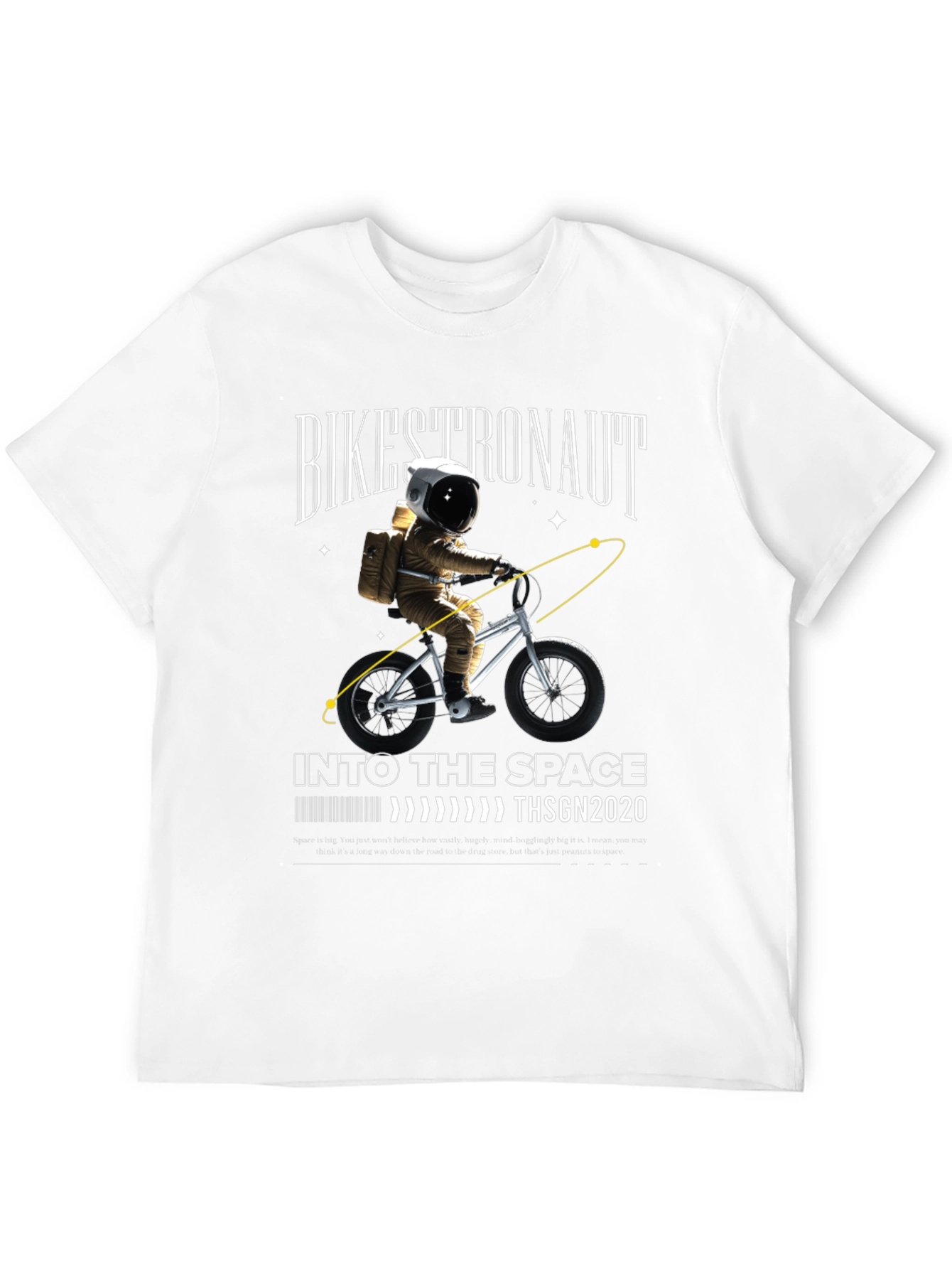 Bikestronaut T-Shirt - Space Adventure