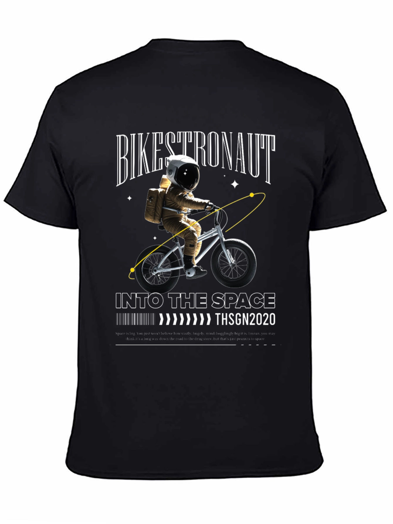 Bikestronaut T-Shirt - Space Adventure