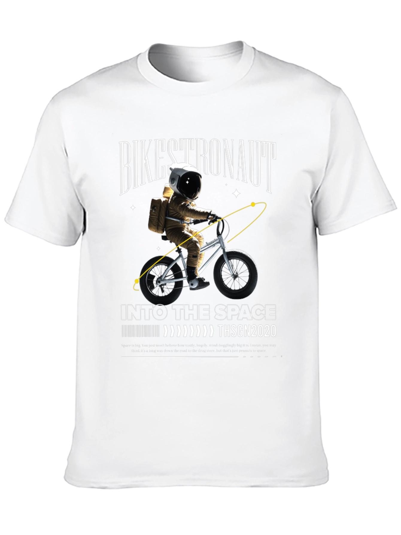 Bikestronaut T-Shirt - Space Adventure