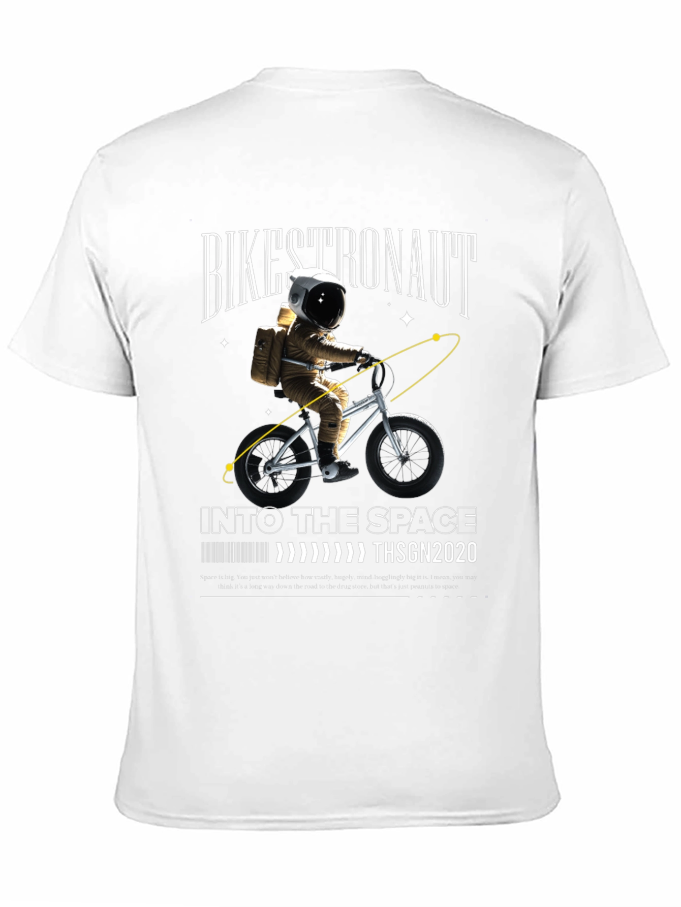 Bikestronaut T-Shirt - Space Adventure