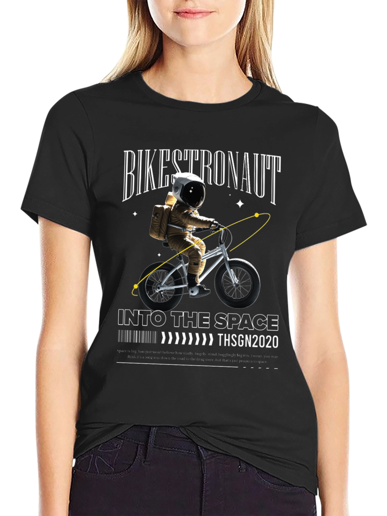 Bikestronaut T-Shirt - Space Adventure