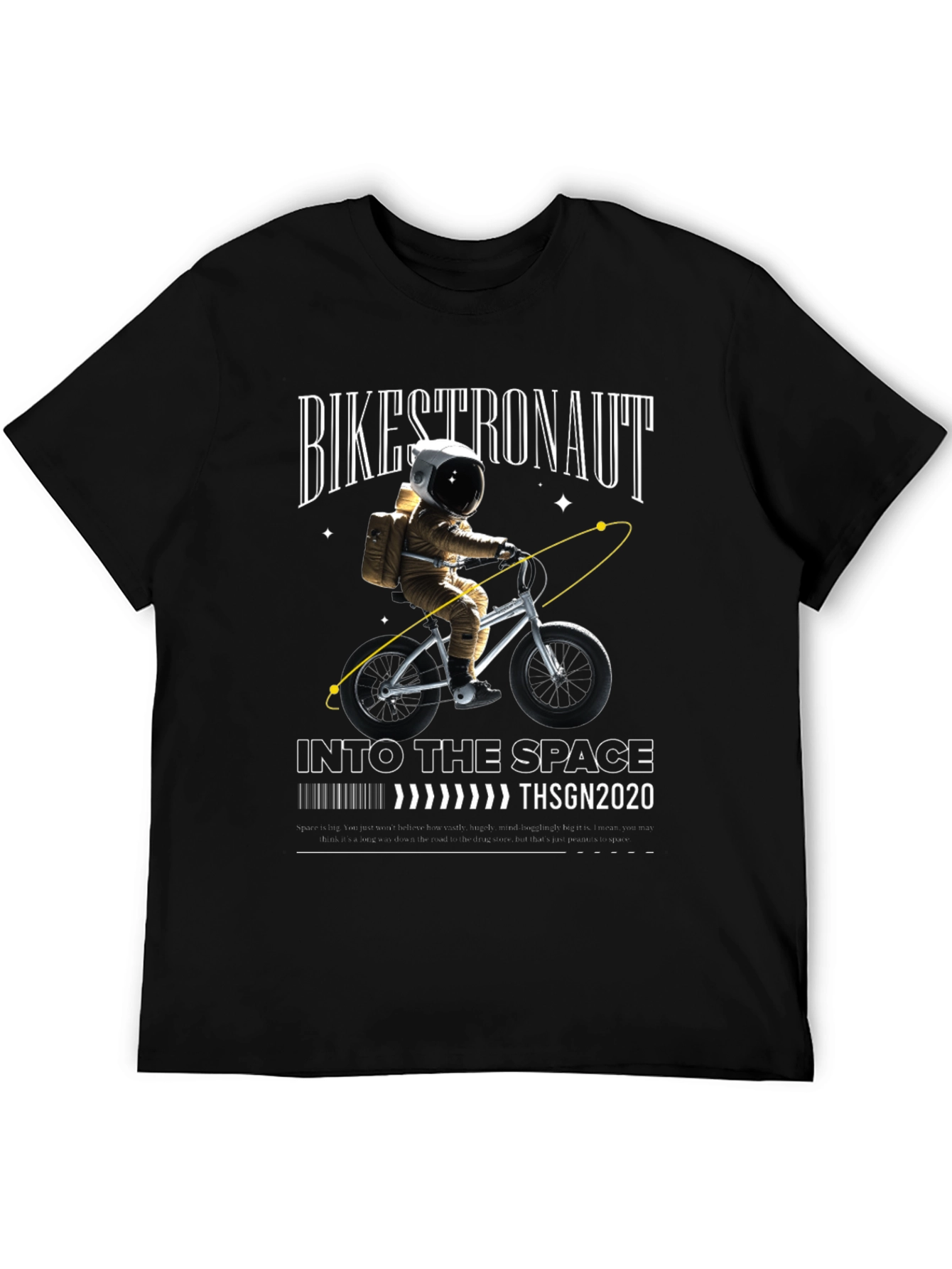 Bikestronaut T-Shirt - Space Adventure