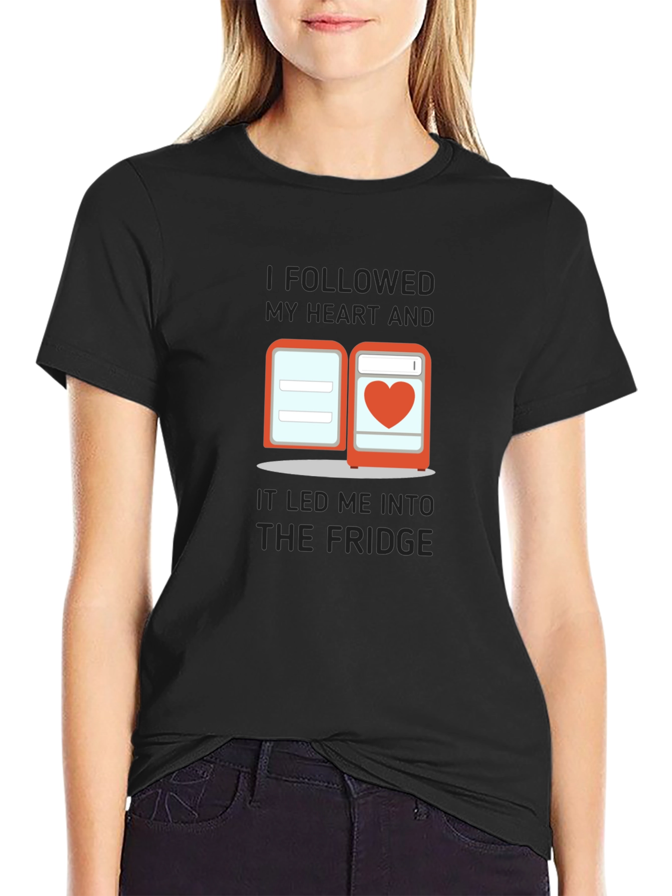 Follow Your Heart Fridge Graphic Tee