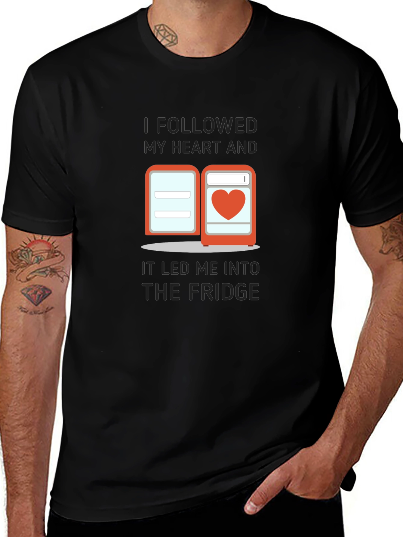 Follow Your Heart Fridge Graphic Tee