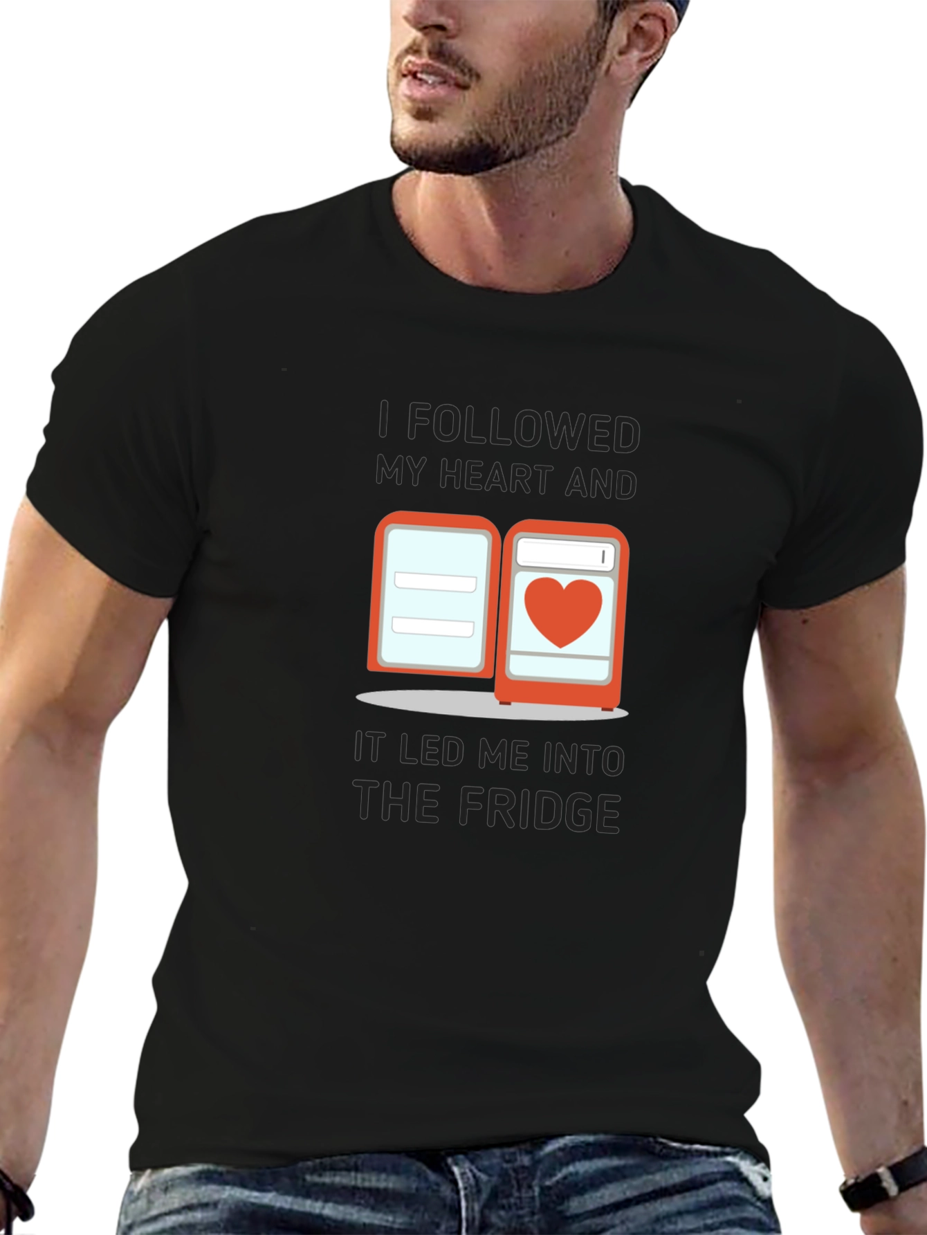 Follow Your Heart Fridge Graphic Tee