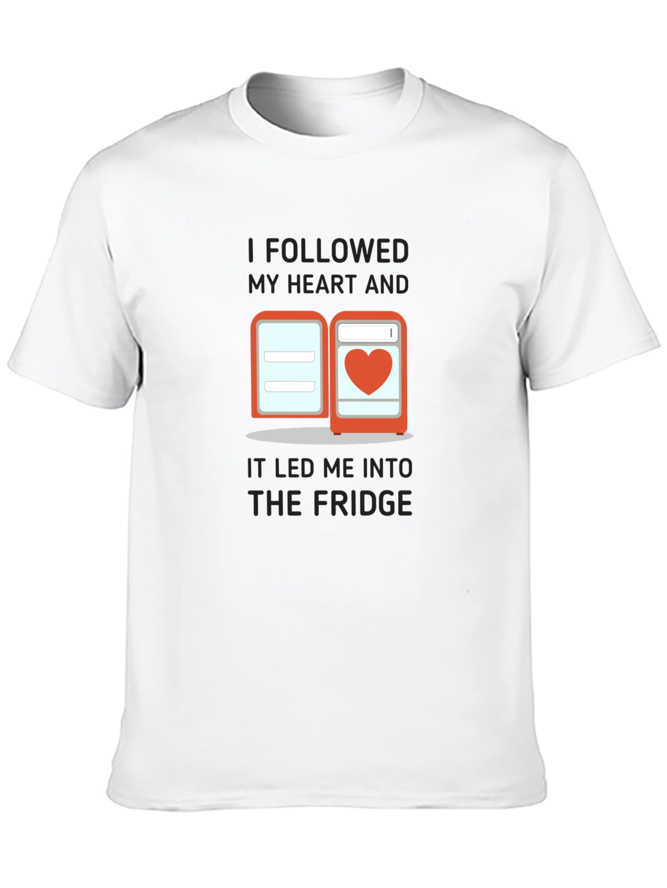 Follow Your Heart Fridge Graphic Tee