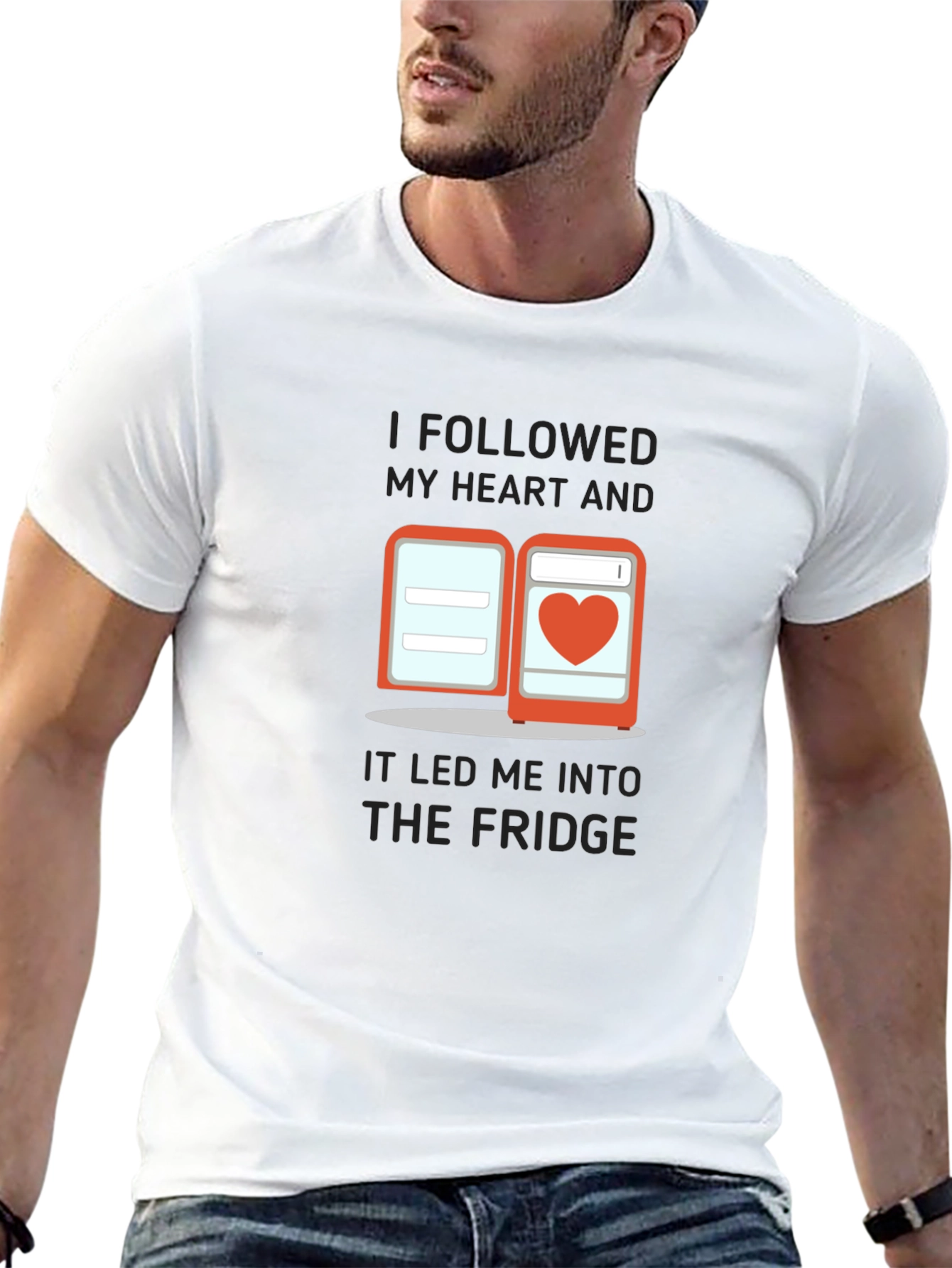 Follow Your Heart Fridge Graphic Tee
