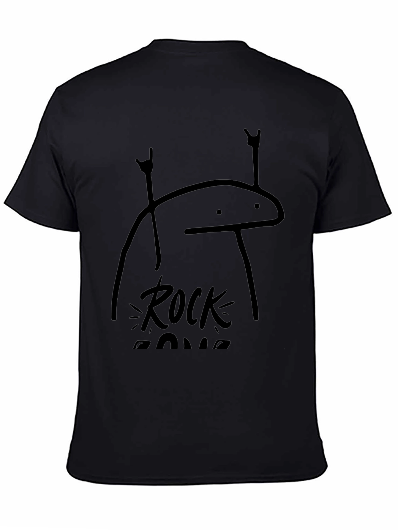 Rock Zone Graphic T-Shirt - Black