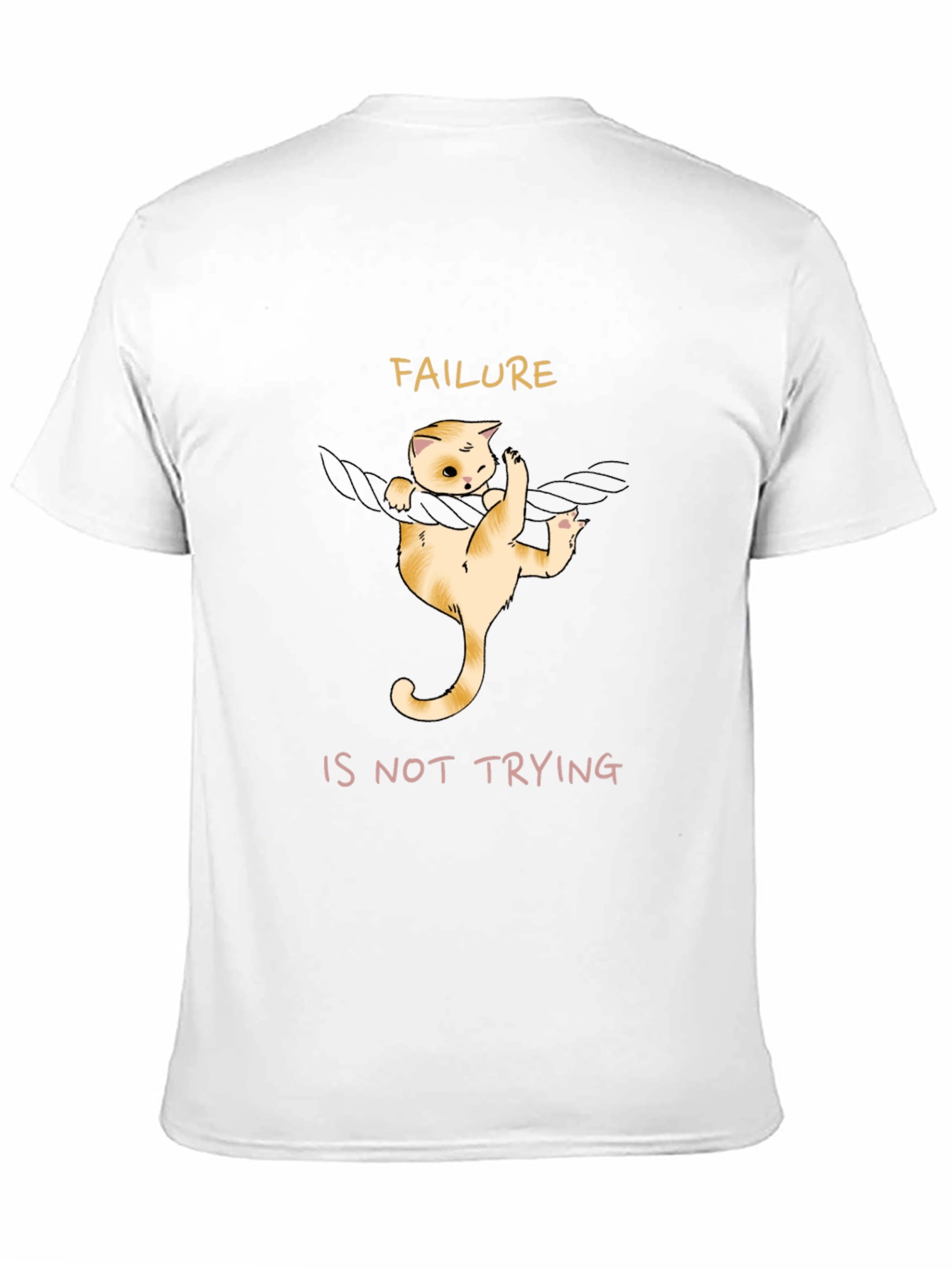 Failure Is Not Trying Cat Graphic Tee