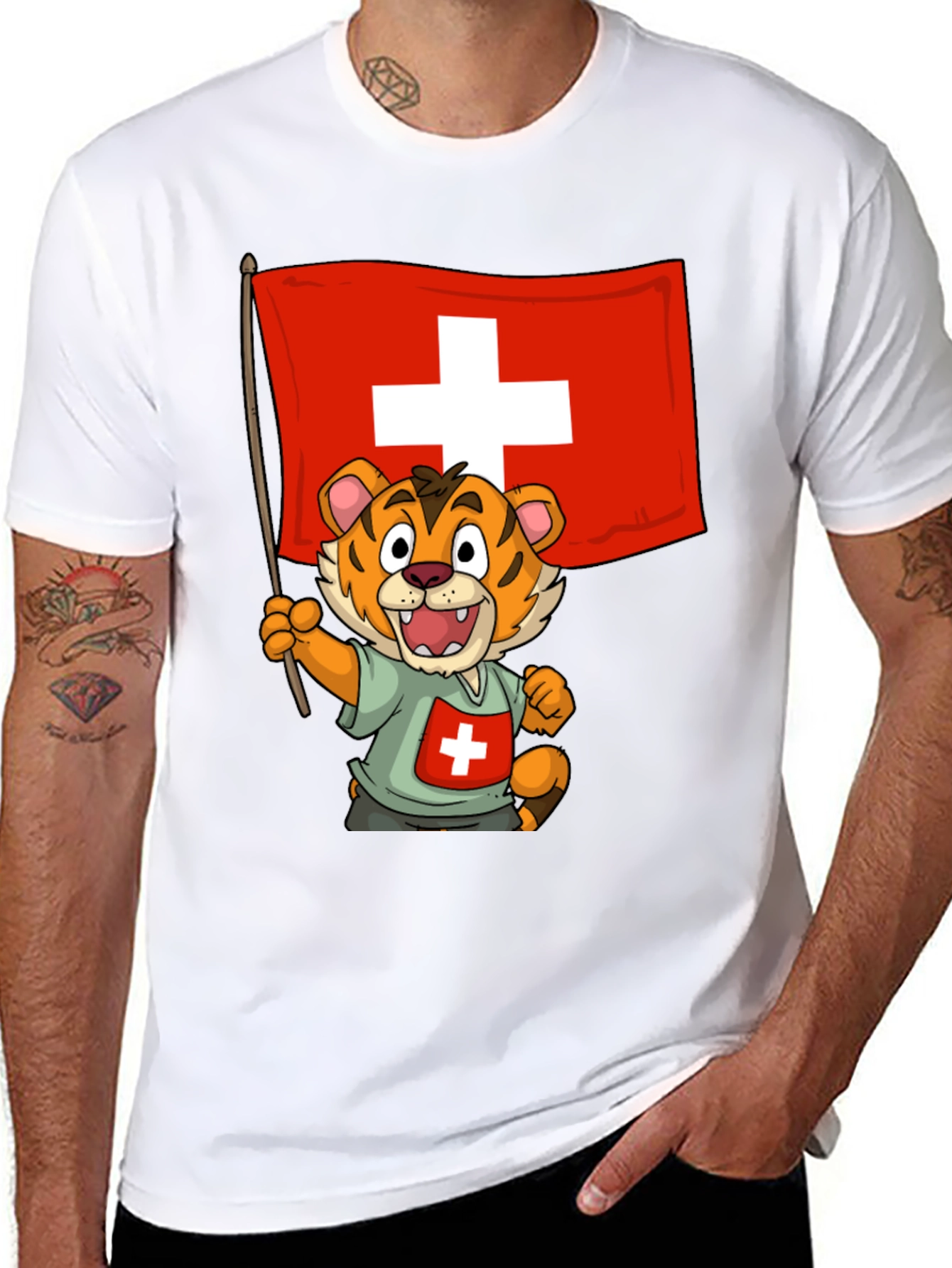 Swiss Pride Tiger T-Shirt