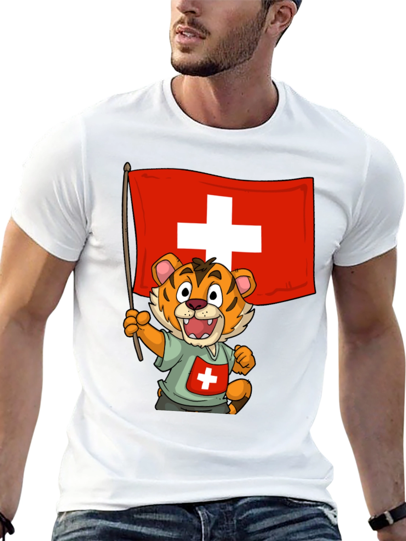 Swiss Pride Tiger T-Shirt