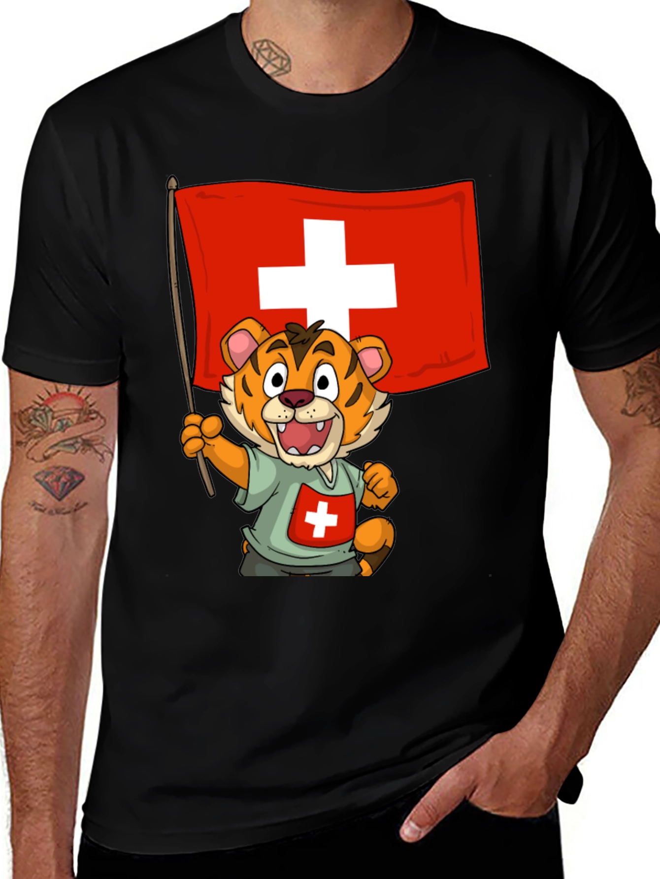 Swiss Pride Tiger T-Shirt