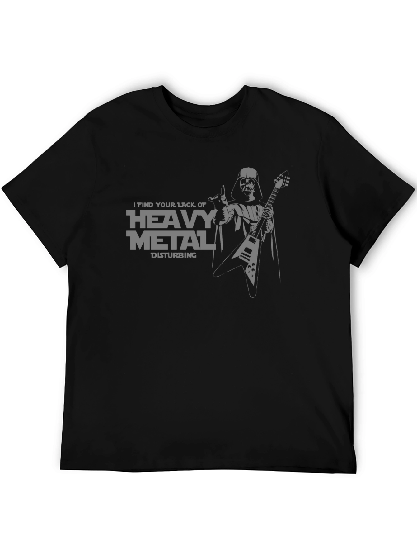 Darth Vader Heavy Metal Graphic T-Shirt