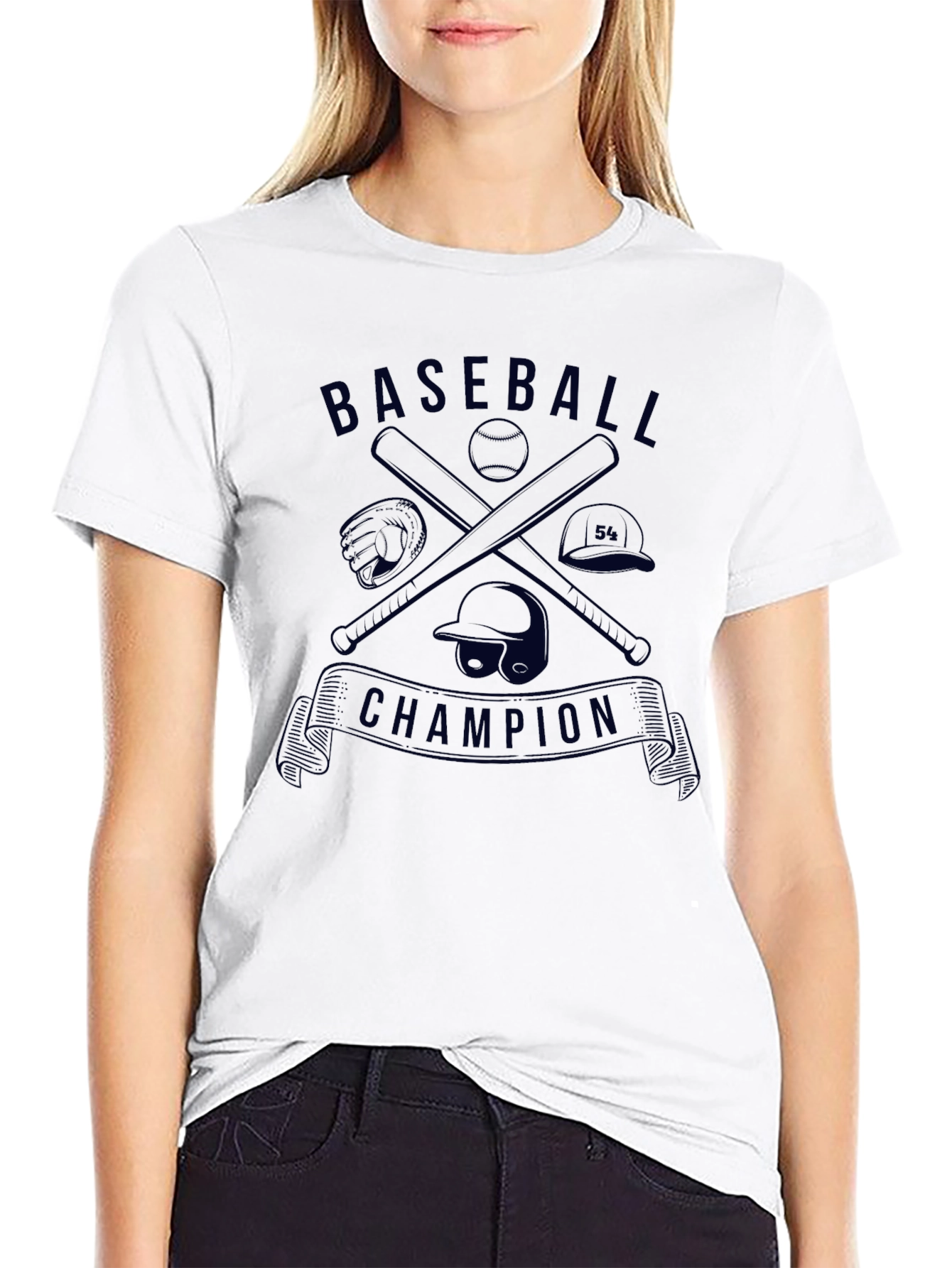 Baseball Champion Graphic T-Shirt
