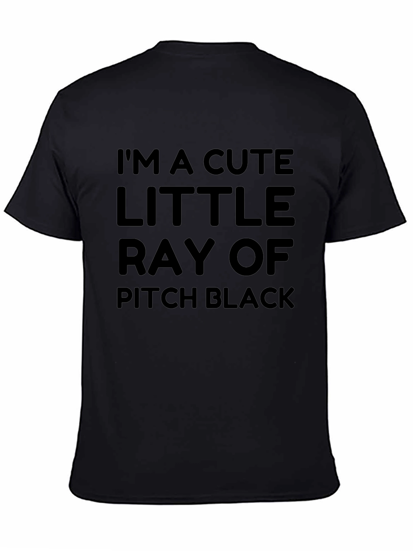 Cute Little Ray of Pitch Black T-Shirt