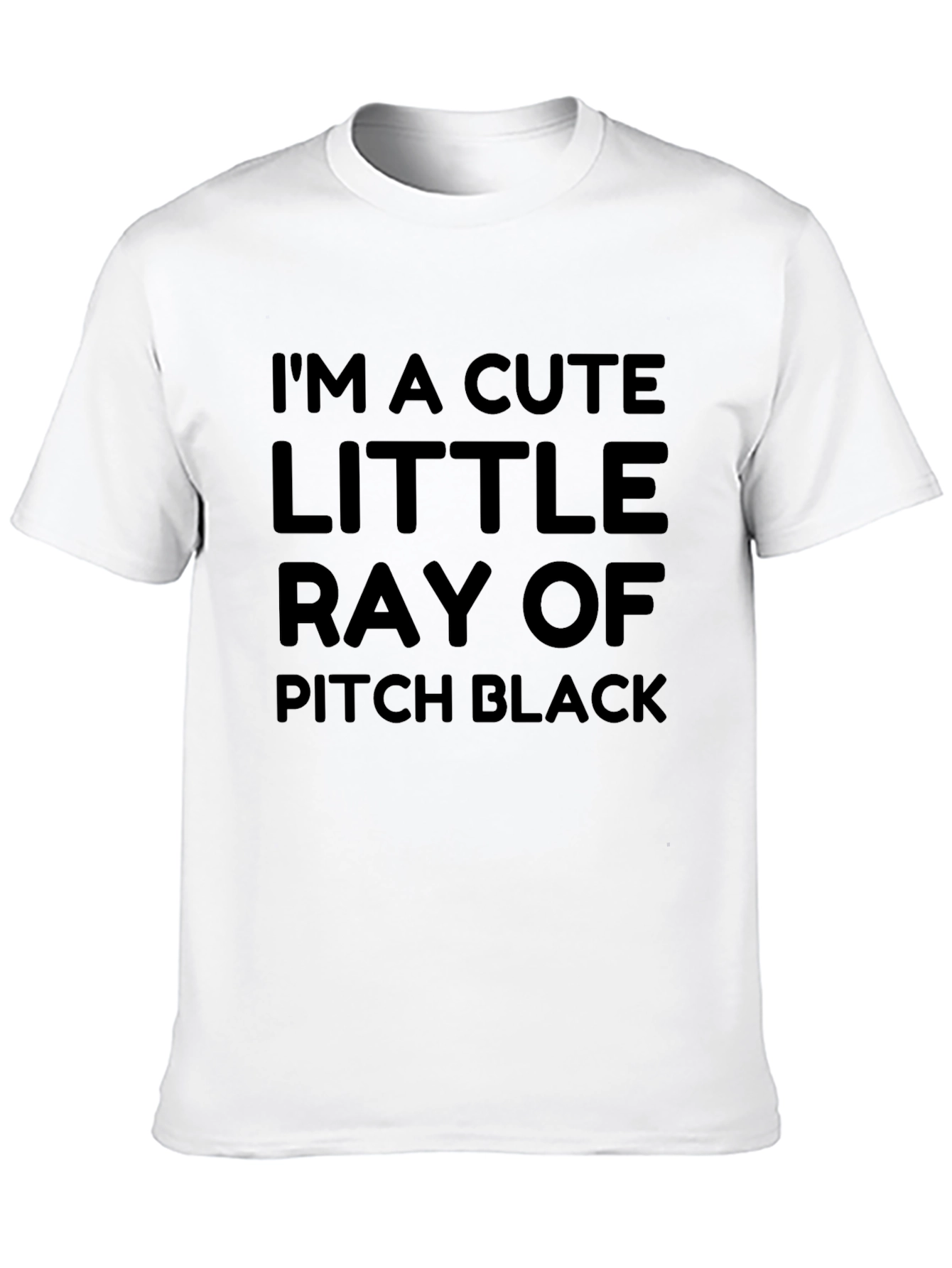 Cute Little Ray of Pitch Black T-Shirt