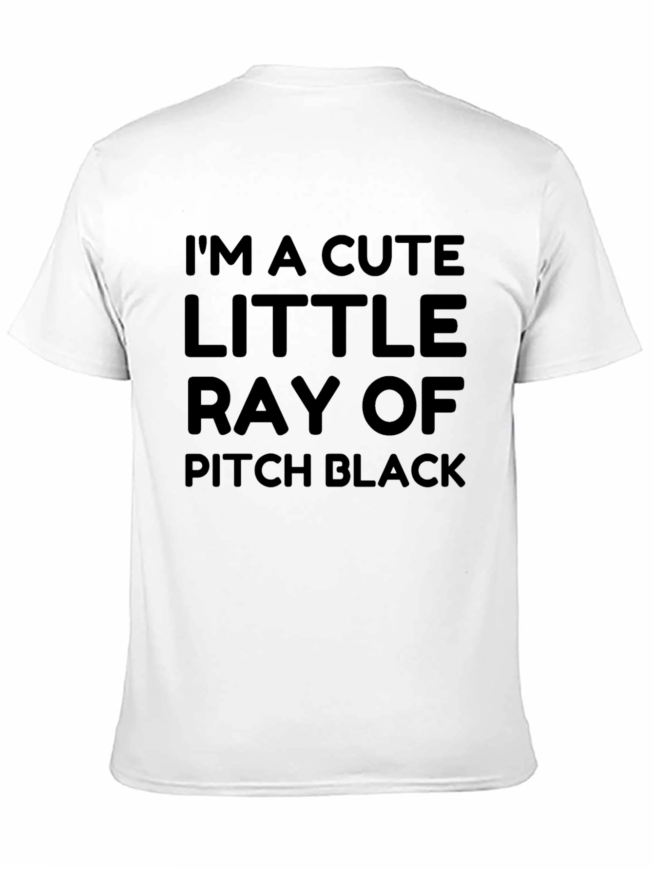 Cute Little Ray of Pitch Black T-Shirt